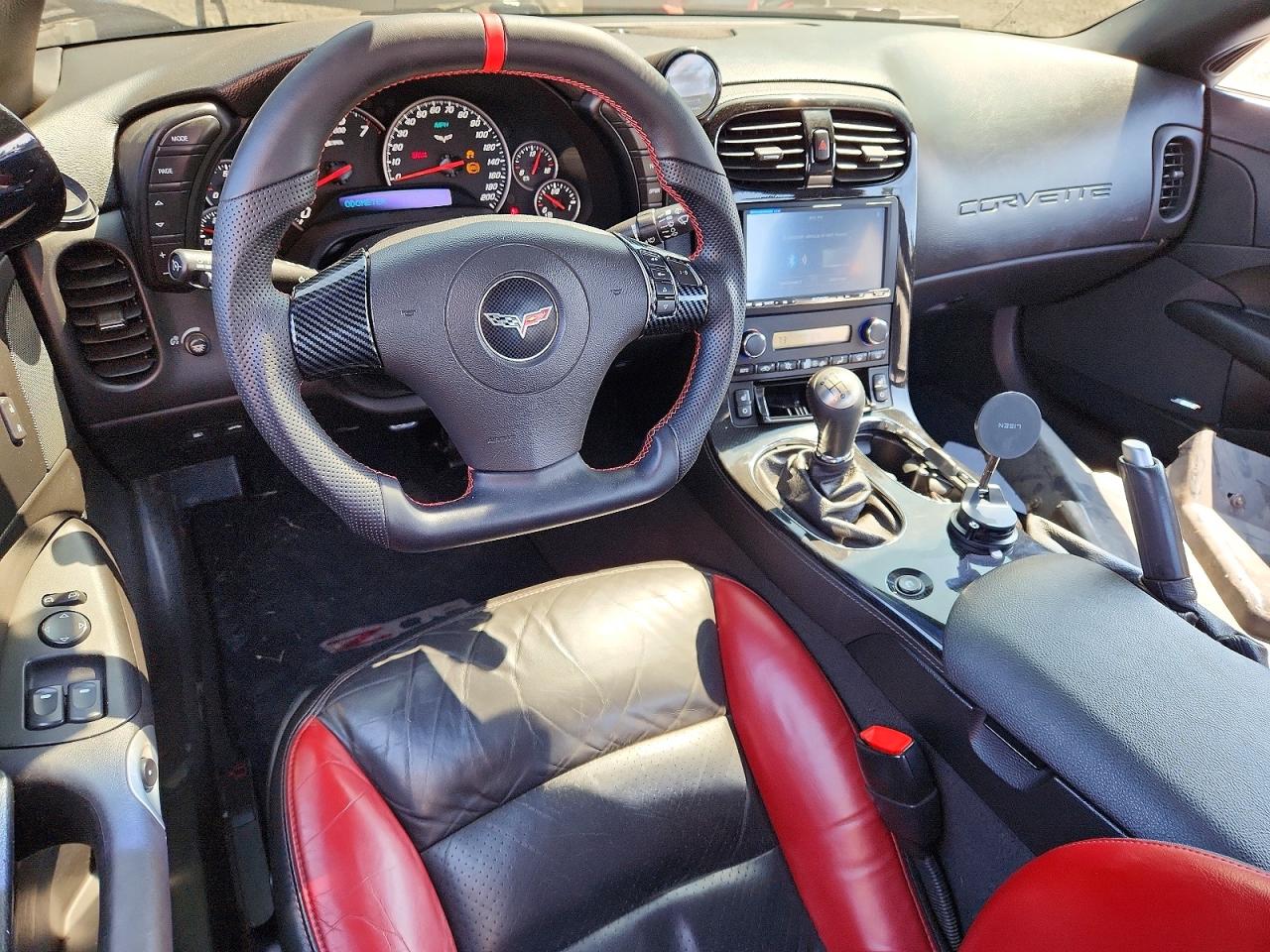 2008 Chevrolet Corvette Z06 Black vin: 1G1YY26E185117510