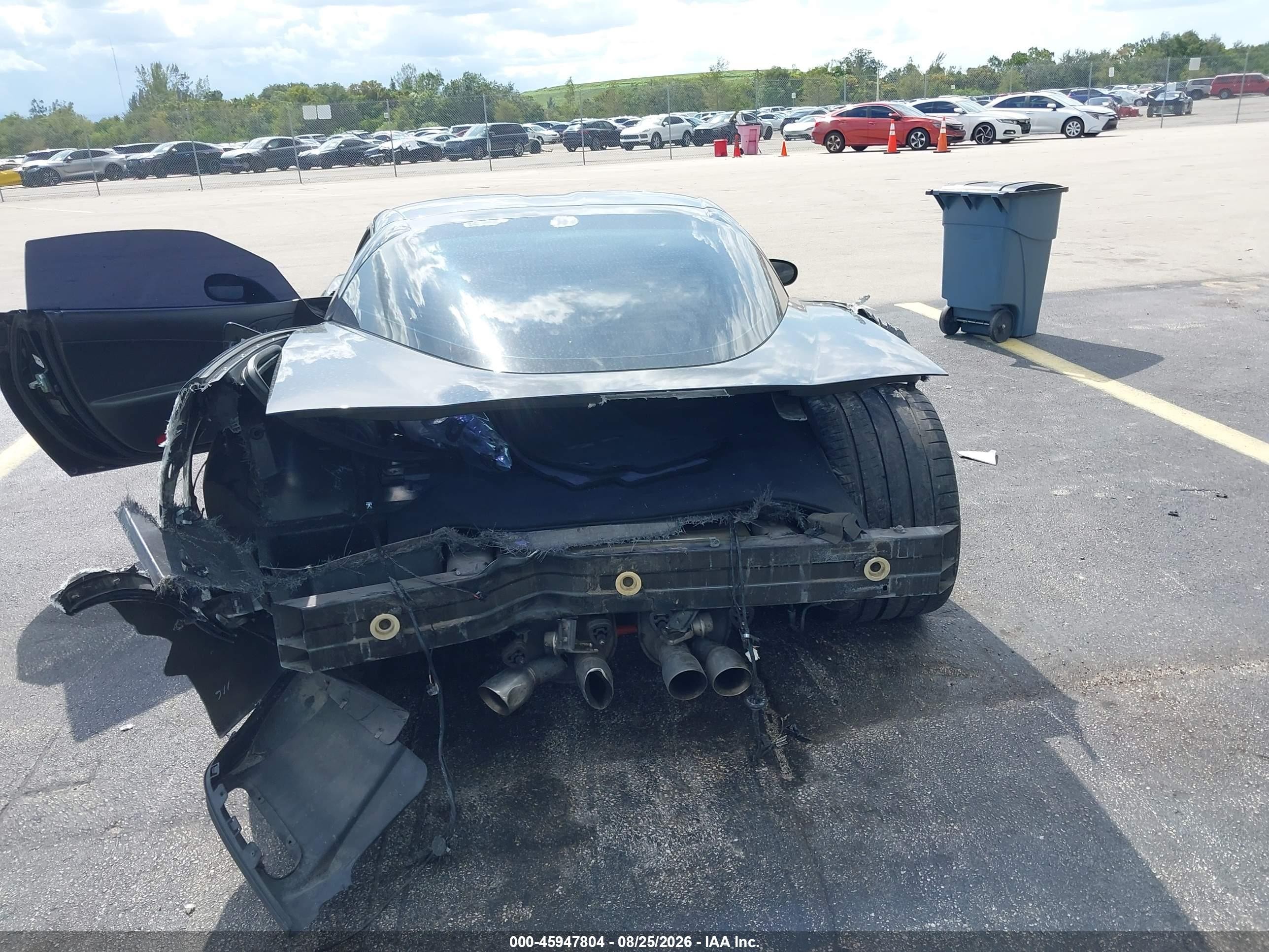 2007 Chevrolet Corvette Z06 Black vin: 1G1YY26E375112825