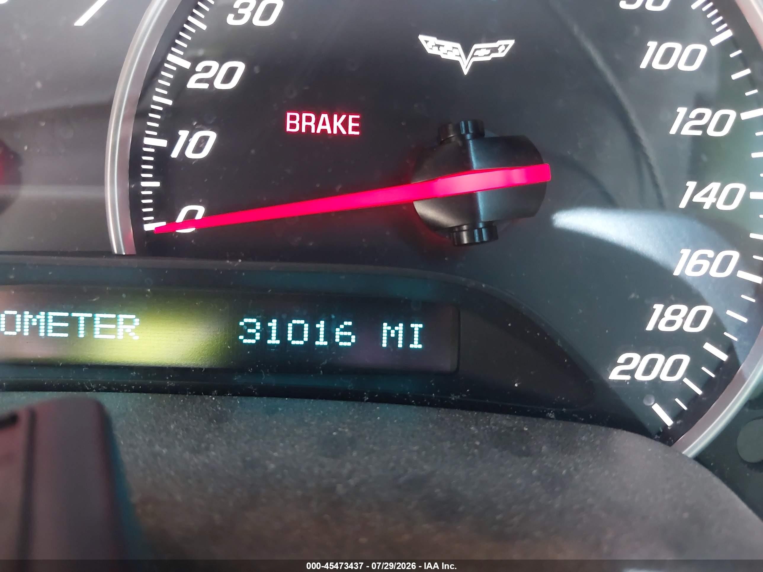 2006 Chevrolet Corvette   White vin: 1G1YY26U065108446