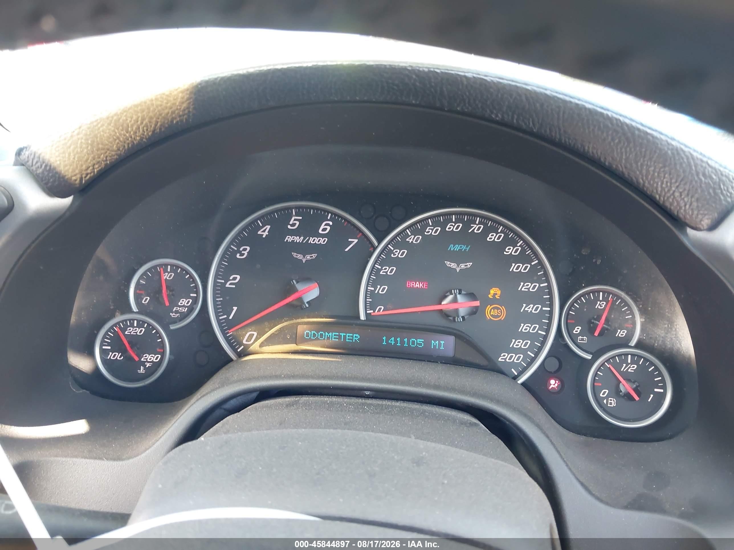 2006 Chevrolet Corvette Blue vin: 1G1YY26U065112352