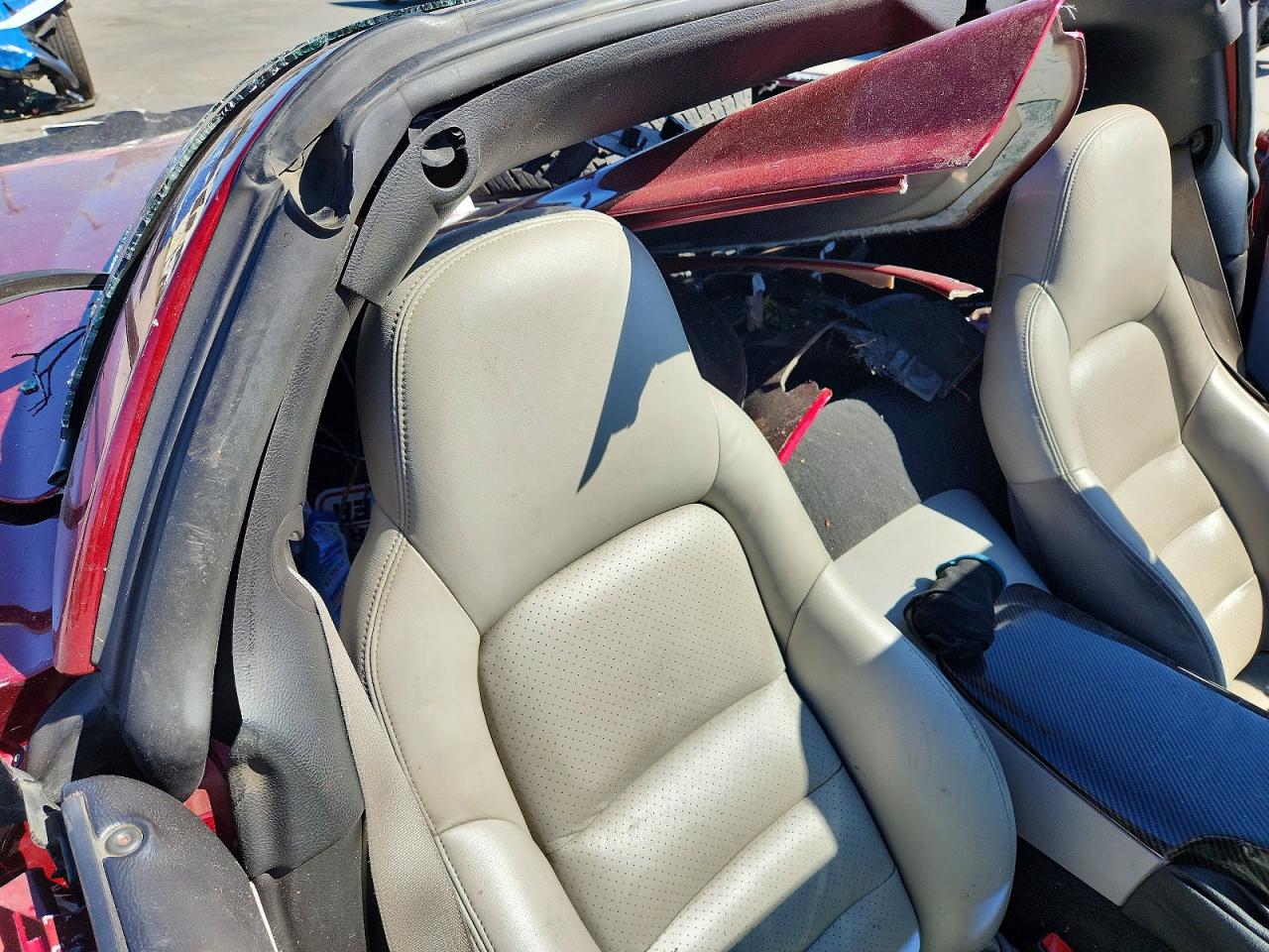2007 Chevrolet Corvette Red vin: 1G1YY26U075109050