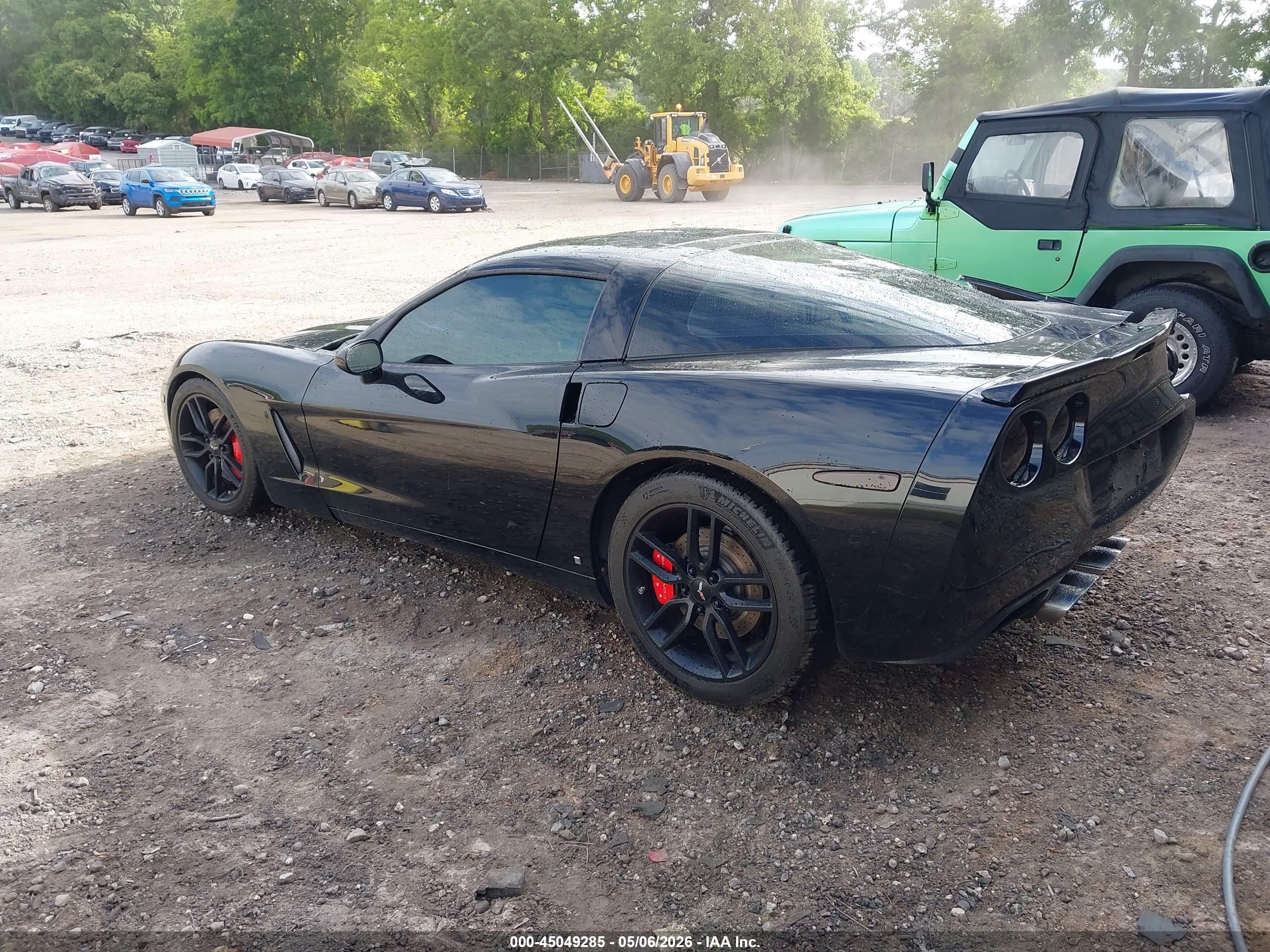 2006 Chevrolet Corvette   Black vin: 1G1YY26U165133162