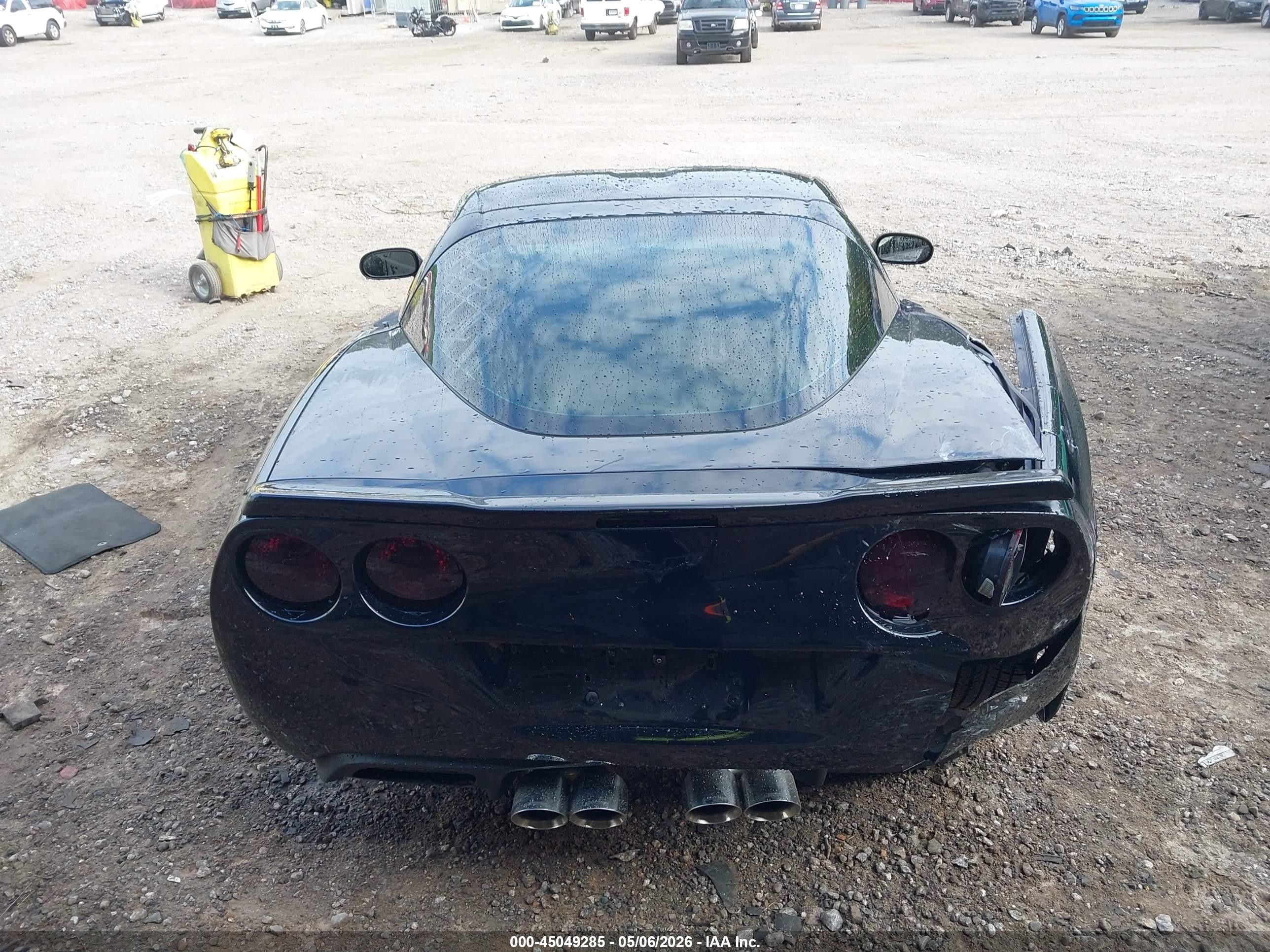 2006 Chevrolet Corvette   Black vin: 1G1YY26U165133162