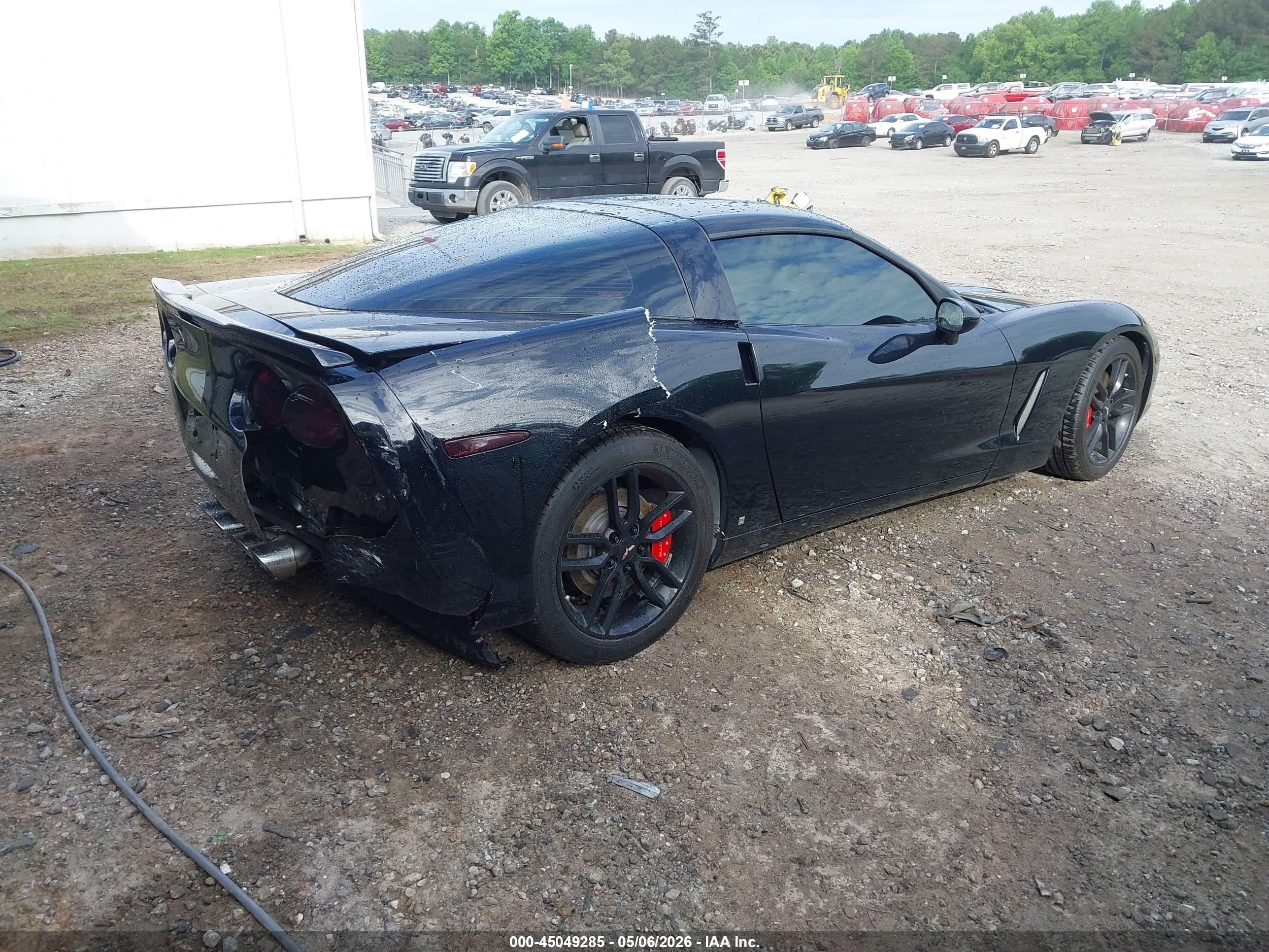 2006 Chevrolet Corvette   Black vin: 1G1YY26U165133162