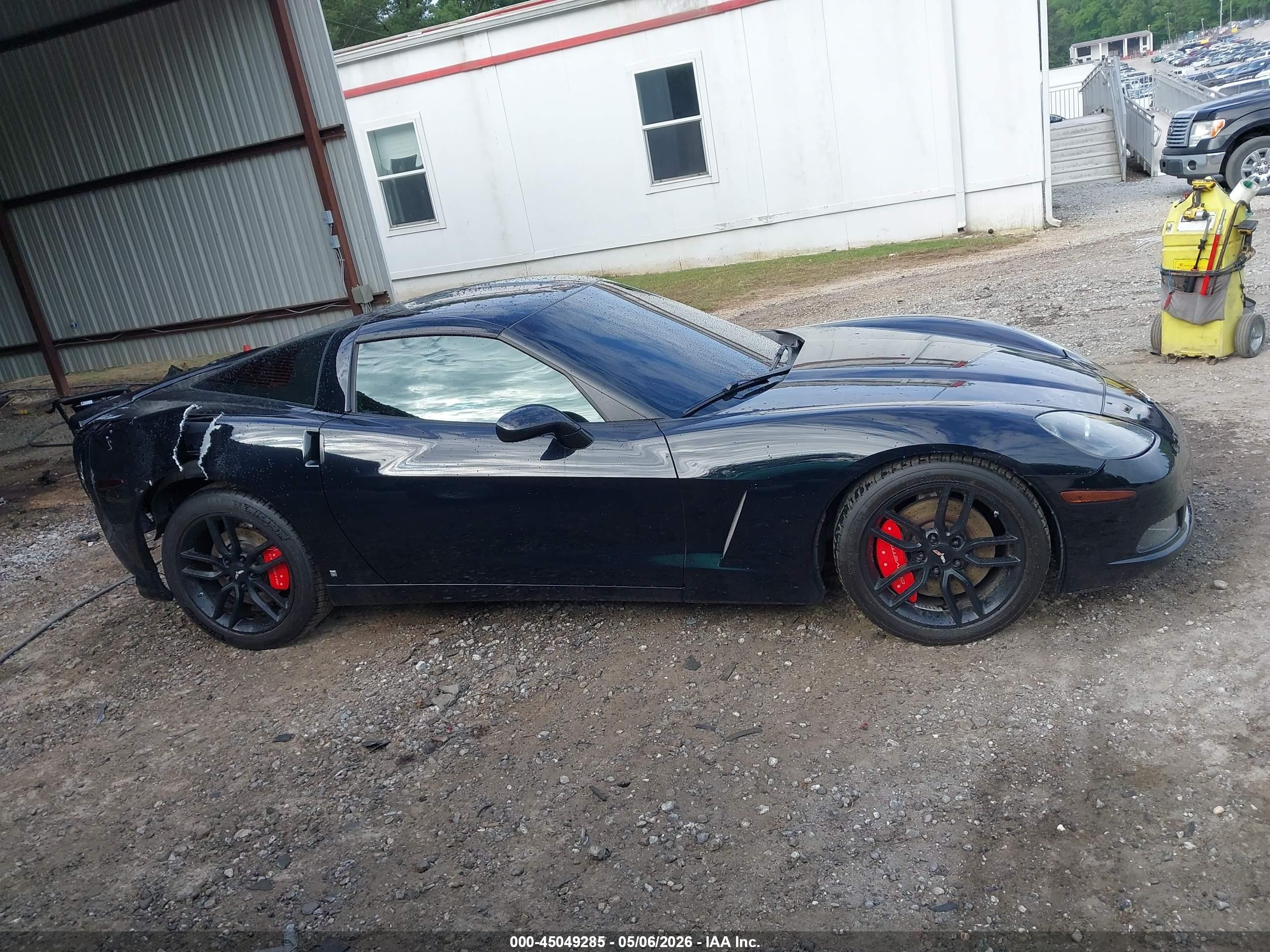 2006 Chevrolet Corvette   Black vin: 1G1YY26U165133162