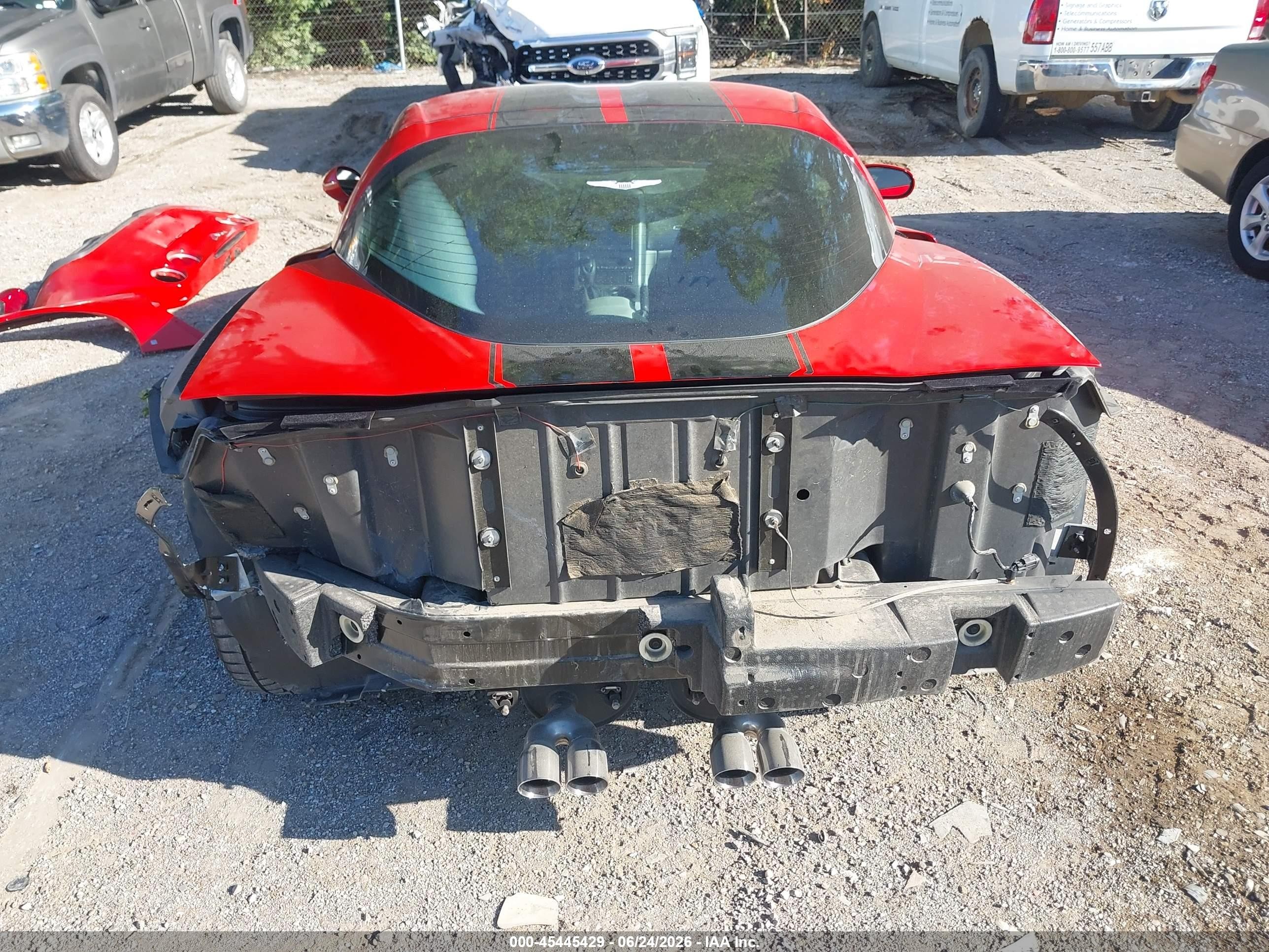 2007 Chevrolet Corvette   Red vin: 1G1YY26U175129288