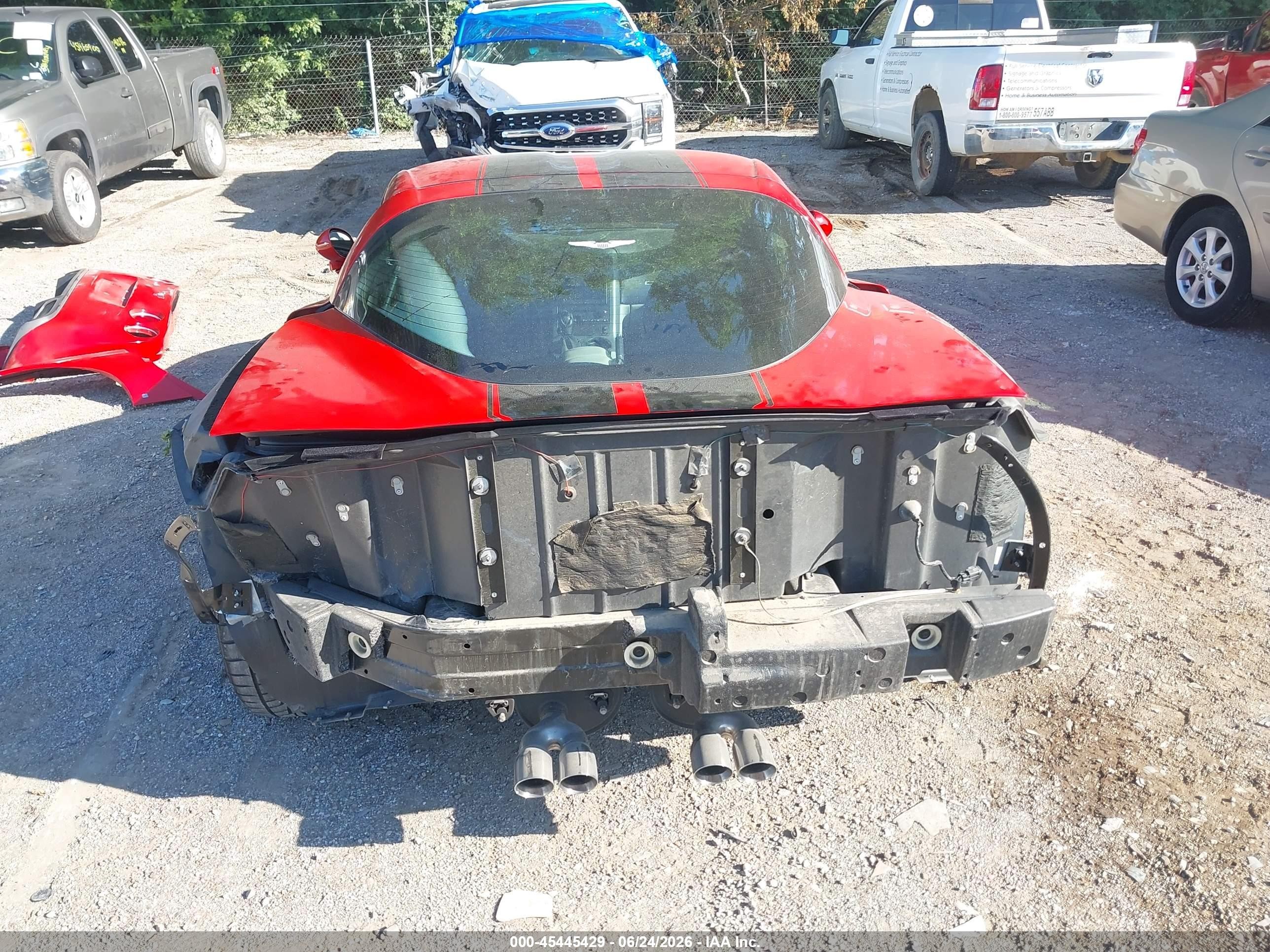 2007 Chevrolet Corvette   Red vin: 1G1YY26U175129288