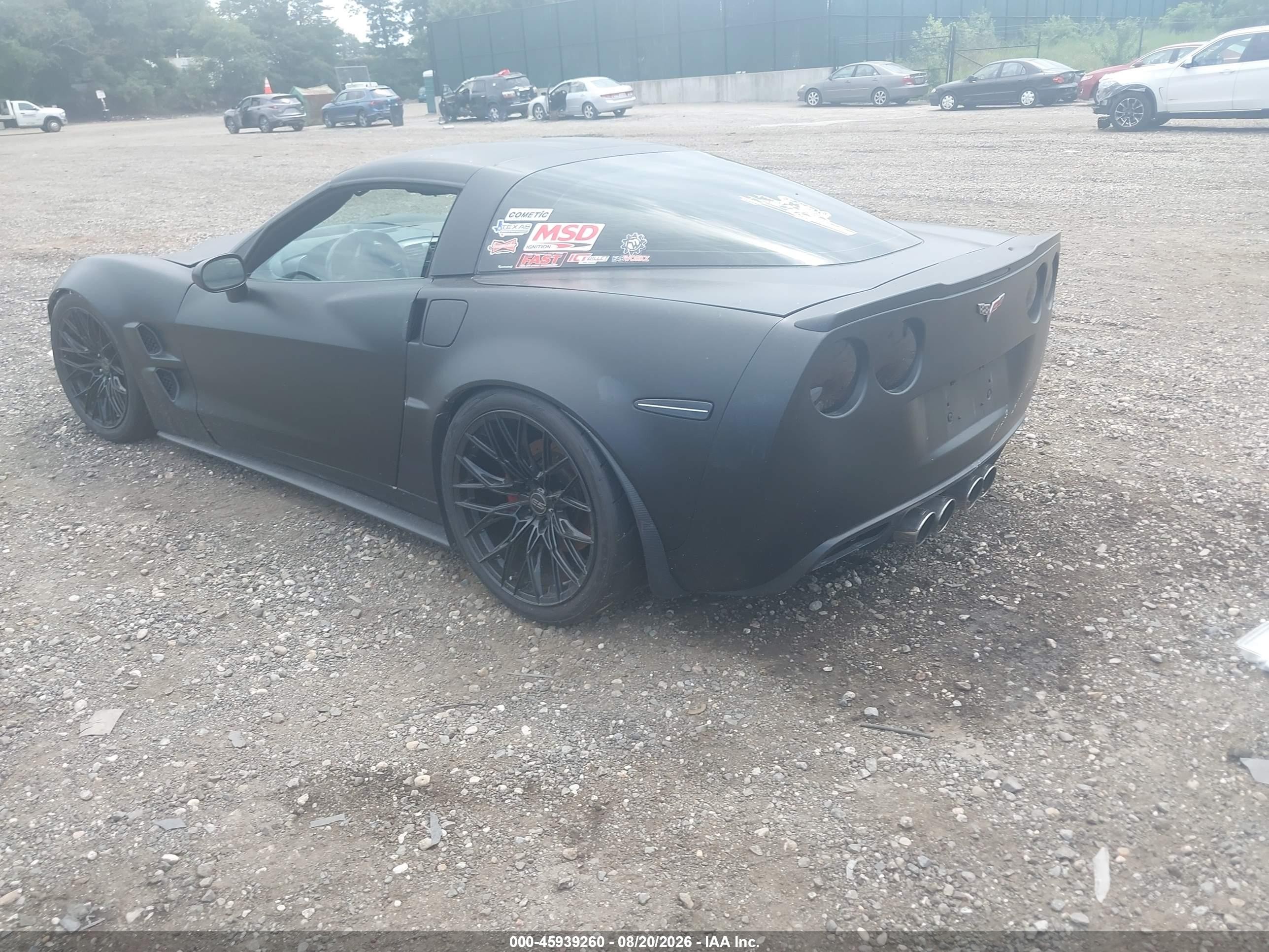 2006 Chevrolet Corvette   Black vin: 1G1YY26U265102244