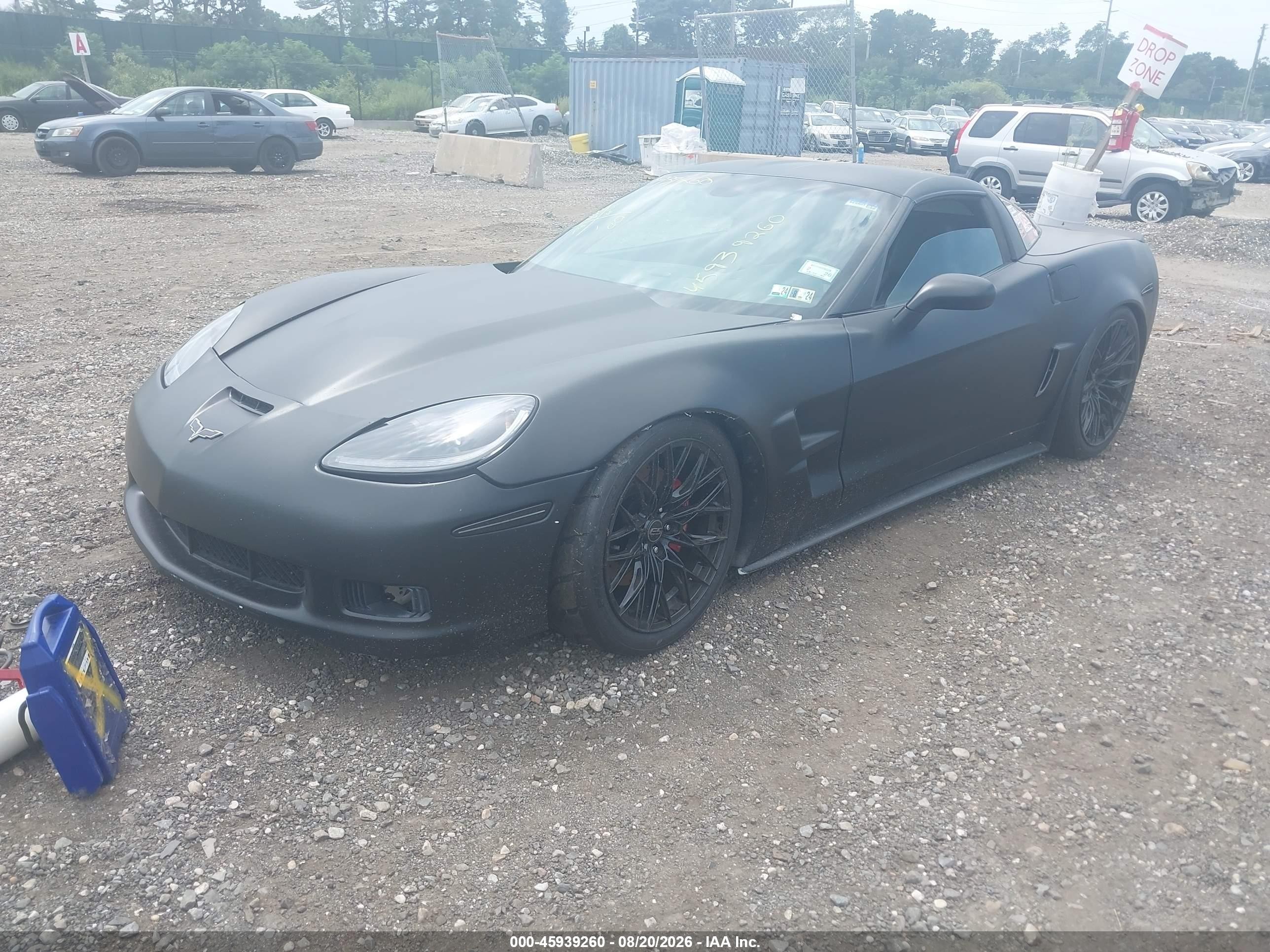 2006 Chevrolet Corvette   Black vin: 1G1YY26U265102244