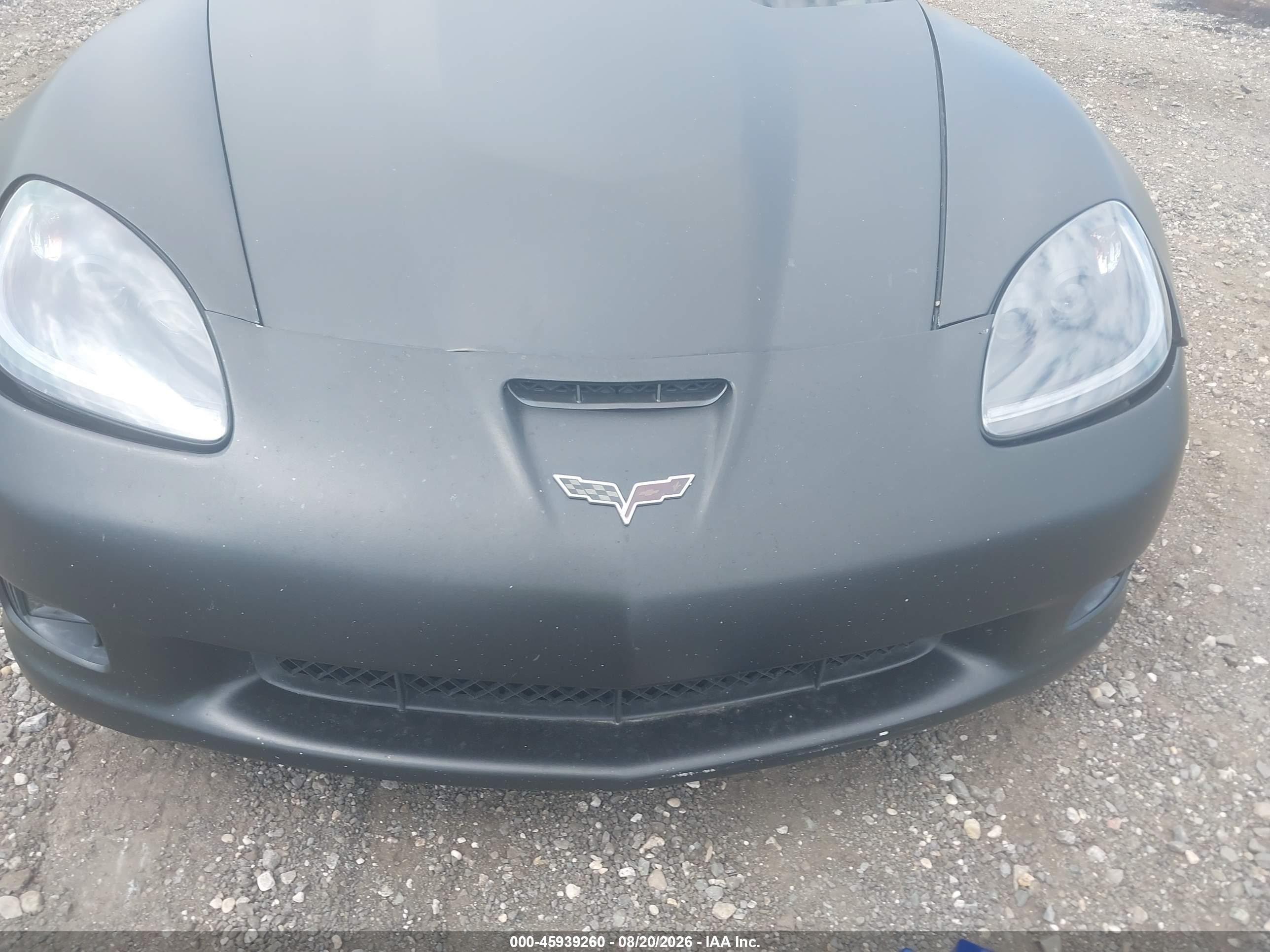 2006 Chevrolet Corvette   Black vin: 1G1YY26U265102244
