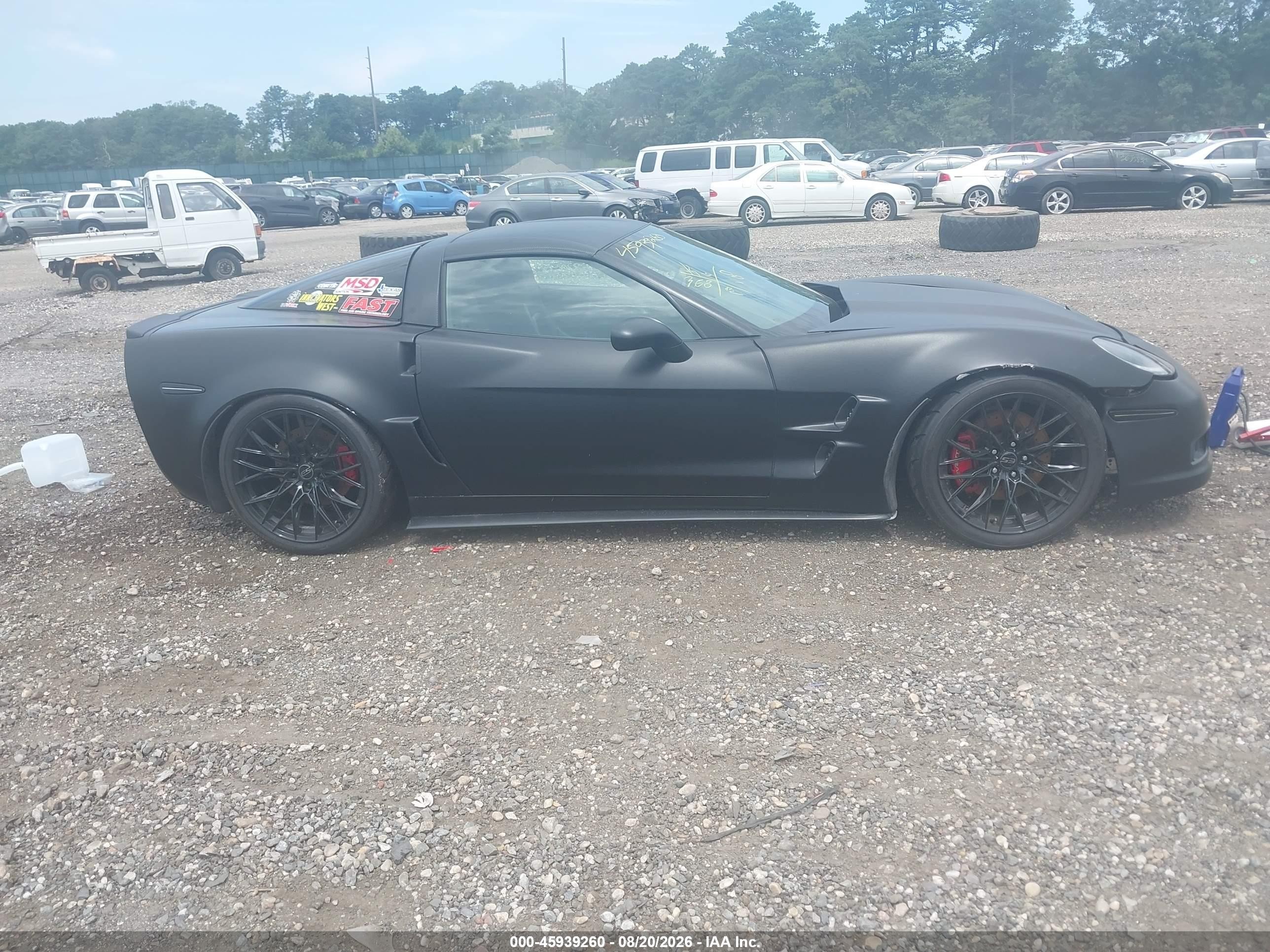 2006 Chevrolet Corvette   Black vin: 1G1YY26U265102244