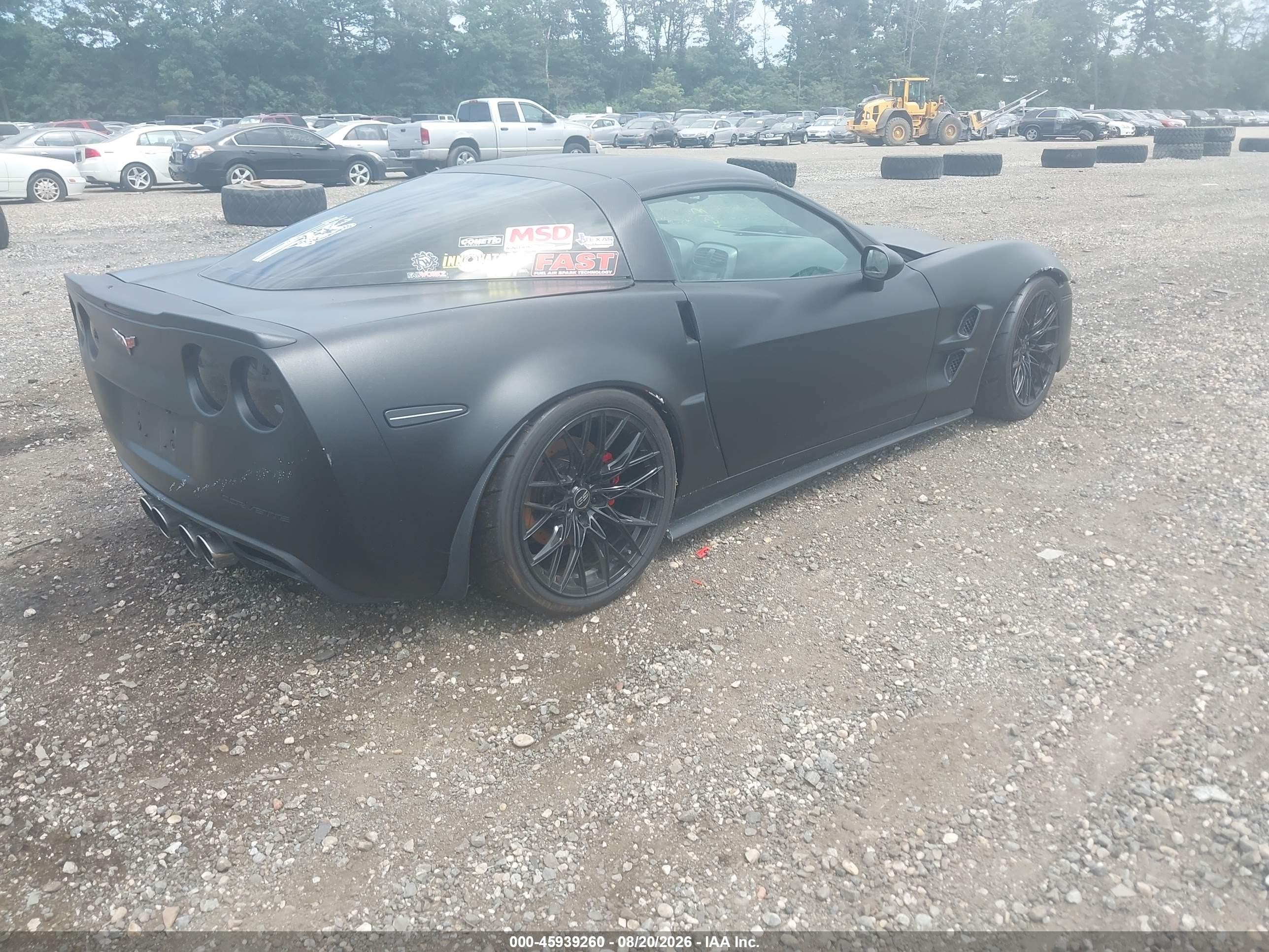 2006 Chevrolet Corvette   Black vin: 1G1YY26U265102244