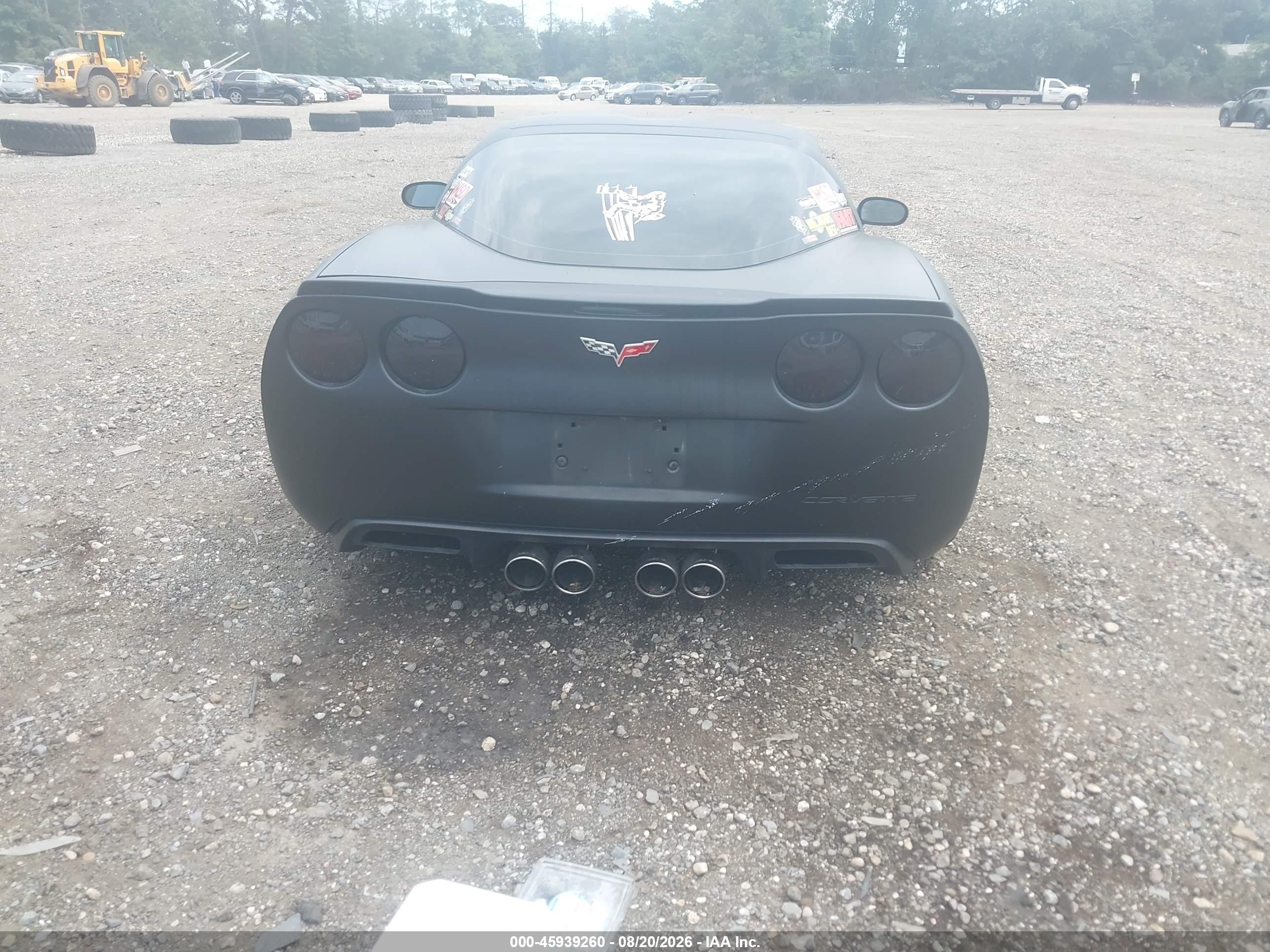 2006 Chevrolet Corvette   Black vin: 1G1YY26U265102244