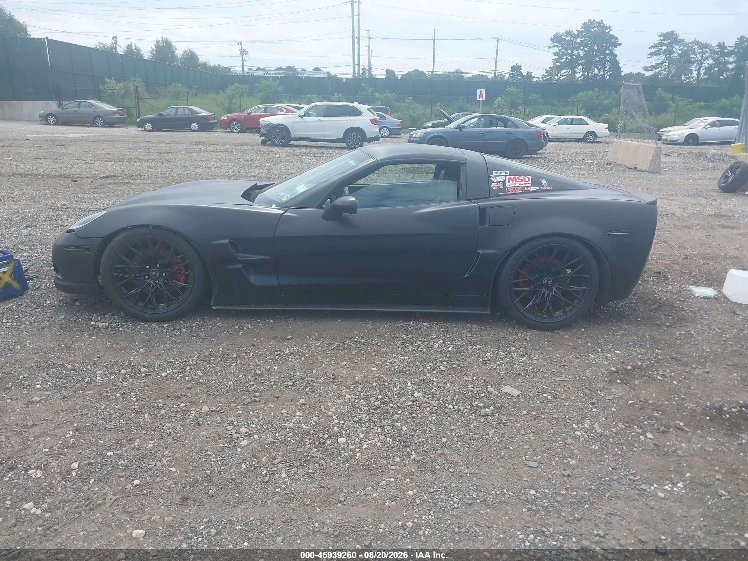 2006 Chevrolet Corvette   Black vin: 1G1YY26U265102244