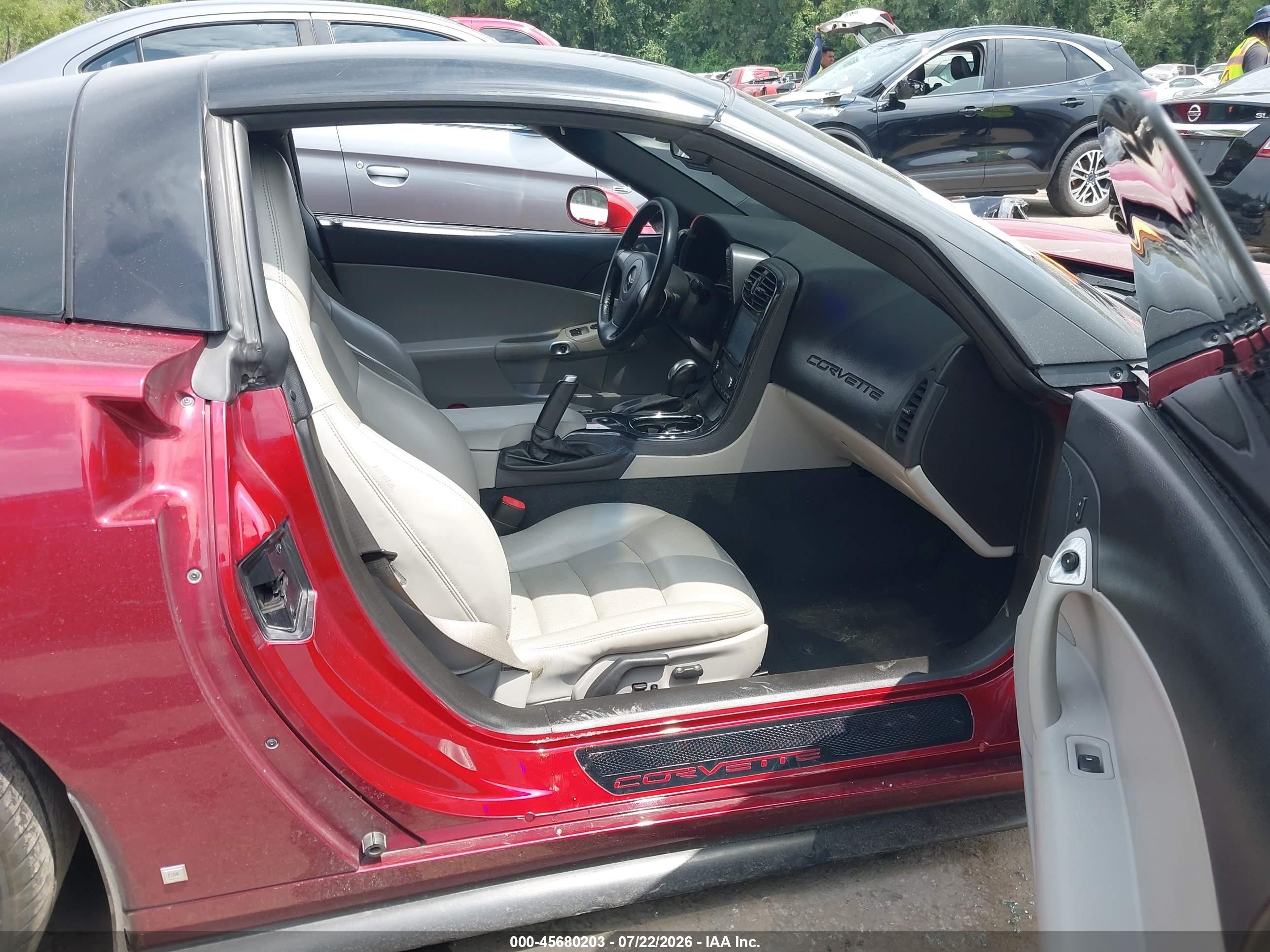 2006 Chevrolet Corvette   Red vin: 1G1YY26U265129265