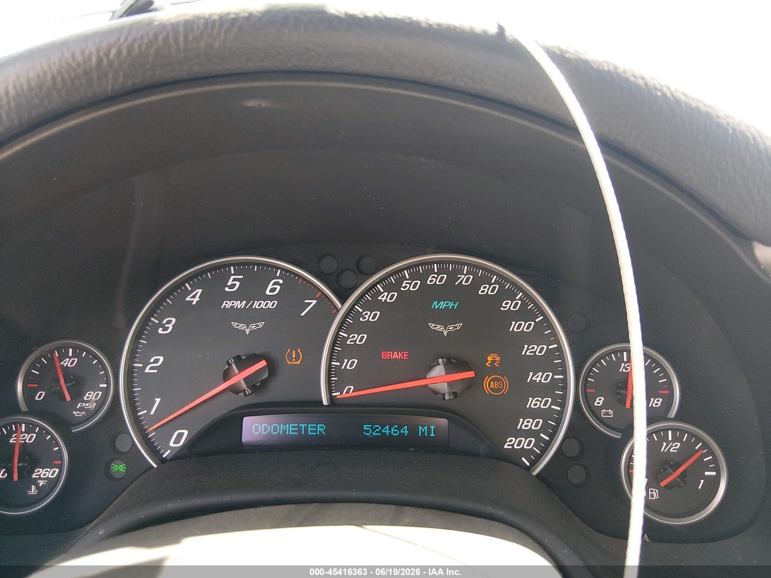 2006 Chevrolet Corvette   Blue vin: 1G1YY26U365126469