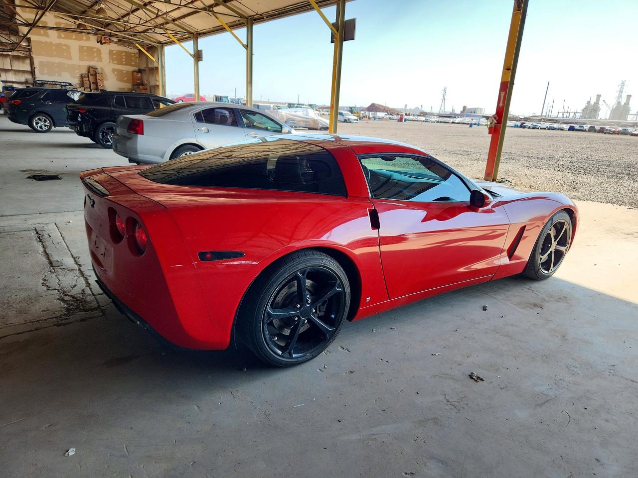 2006 Chevrolet Corvette Red vin: 1G1YY26U465130711