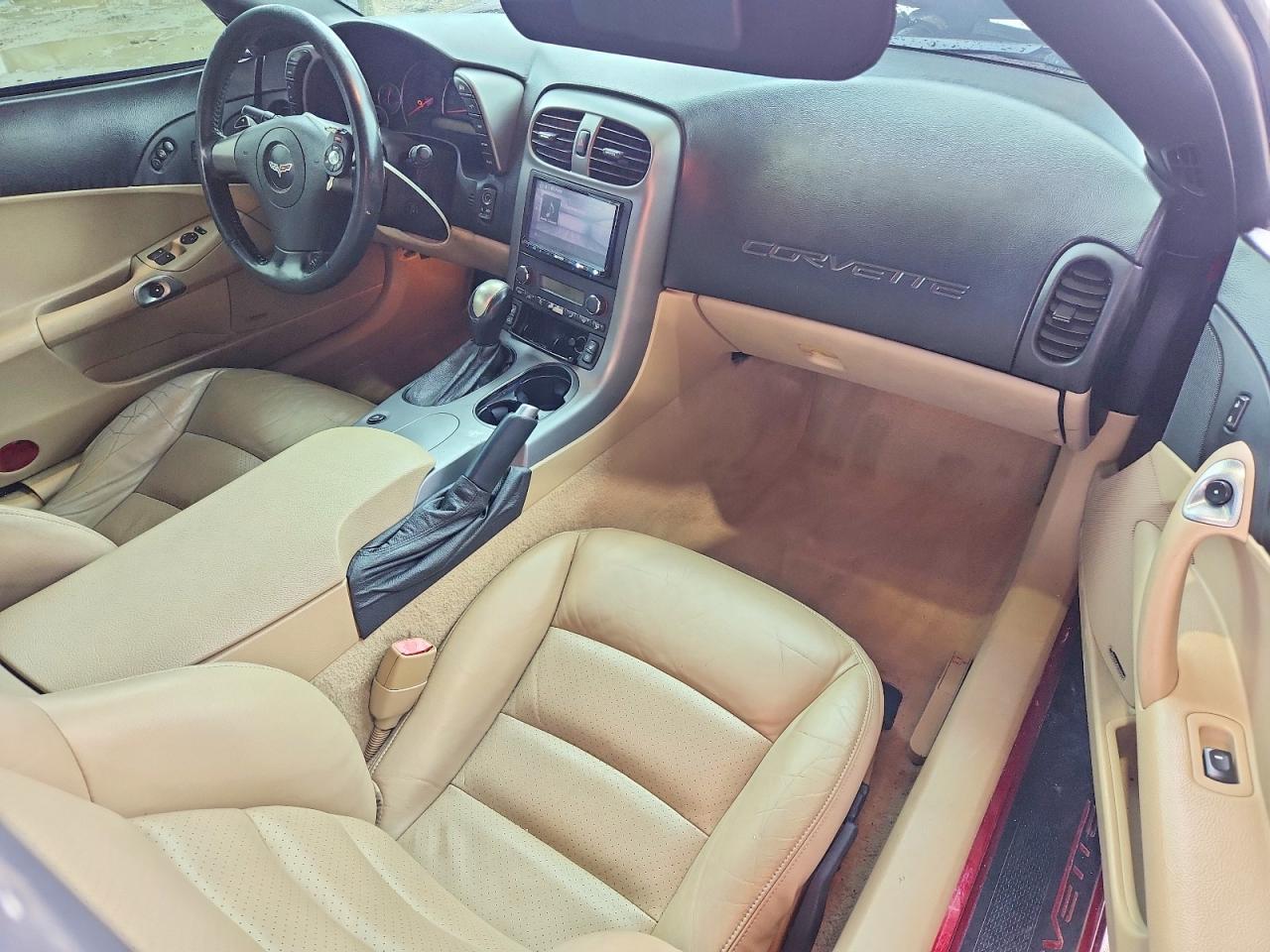2006 Chevrolet Corvette Бордовый vin: 1G1YY26U665108449
