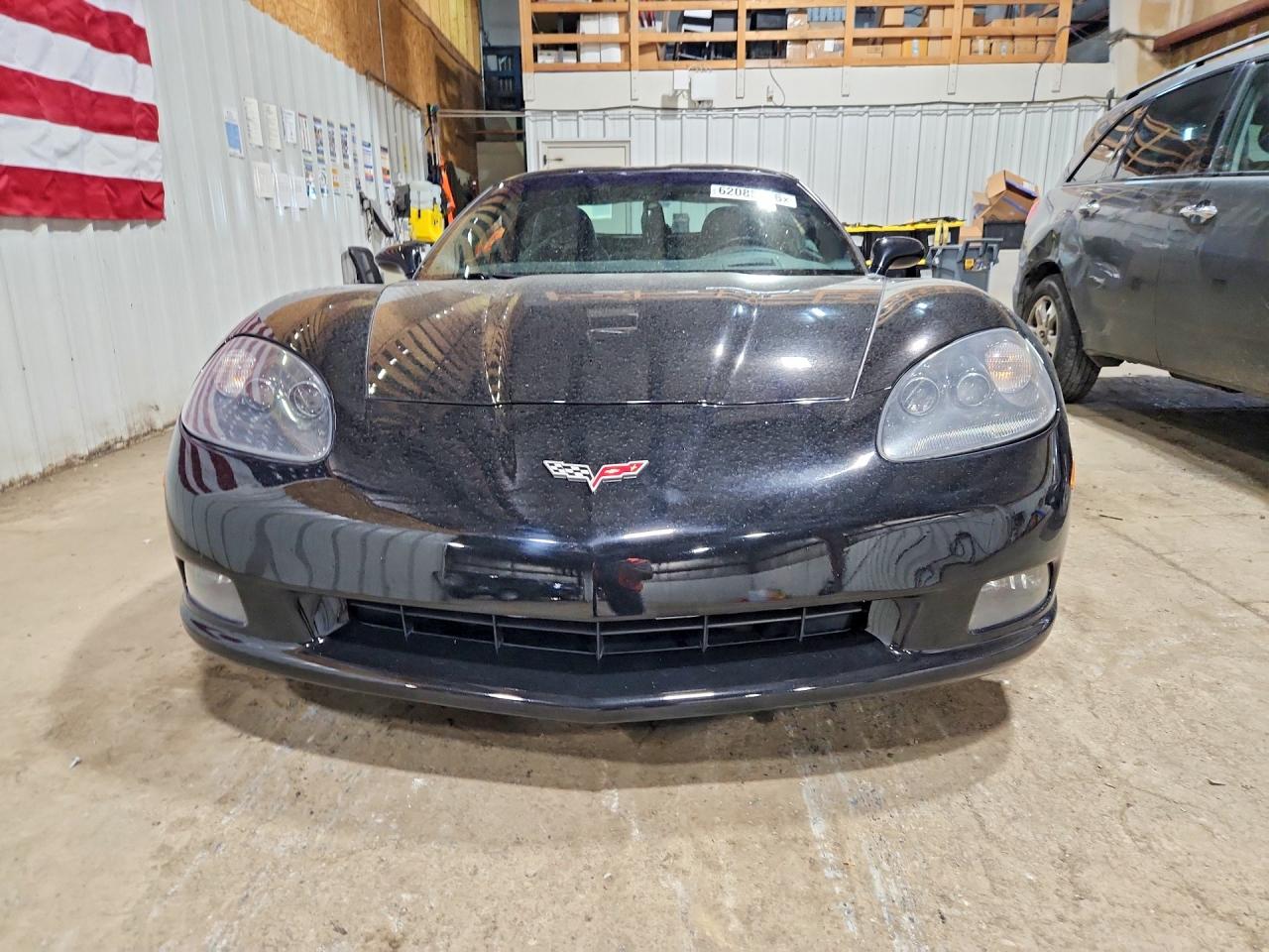 2007 Chevrolet Corvette Black vin: 1G1YY26U775135810
