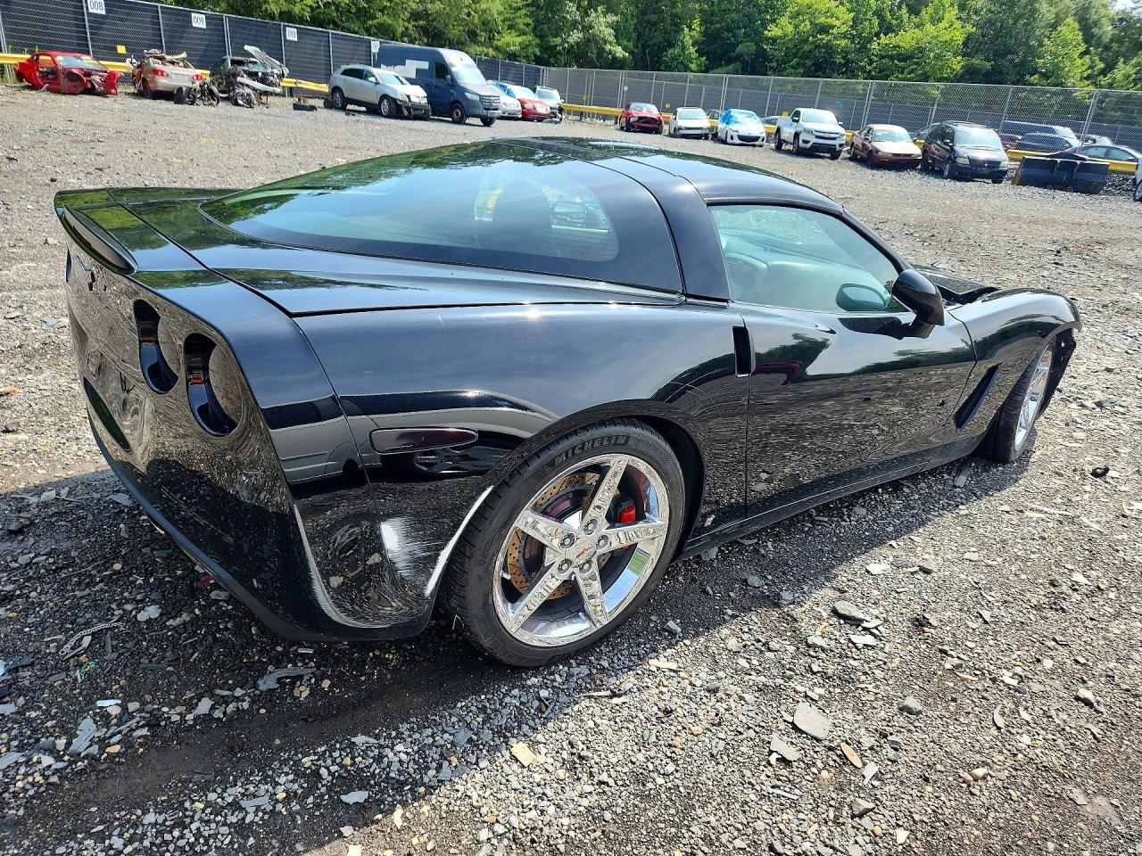 2007 Chevrolet Corvette Black vin: 1G1YY26U775139954