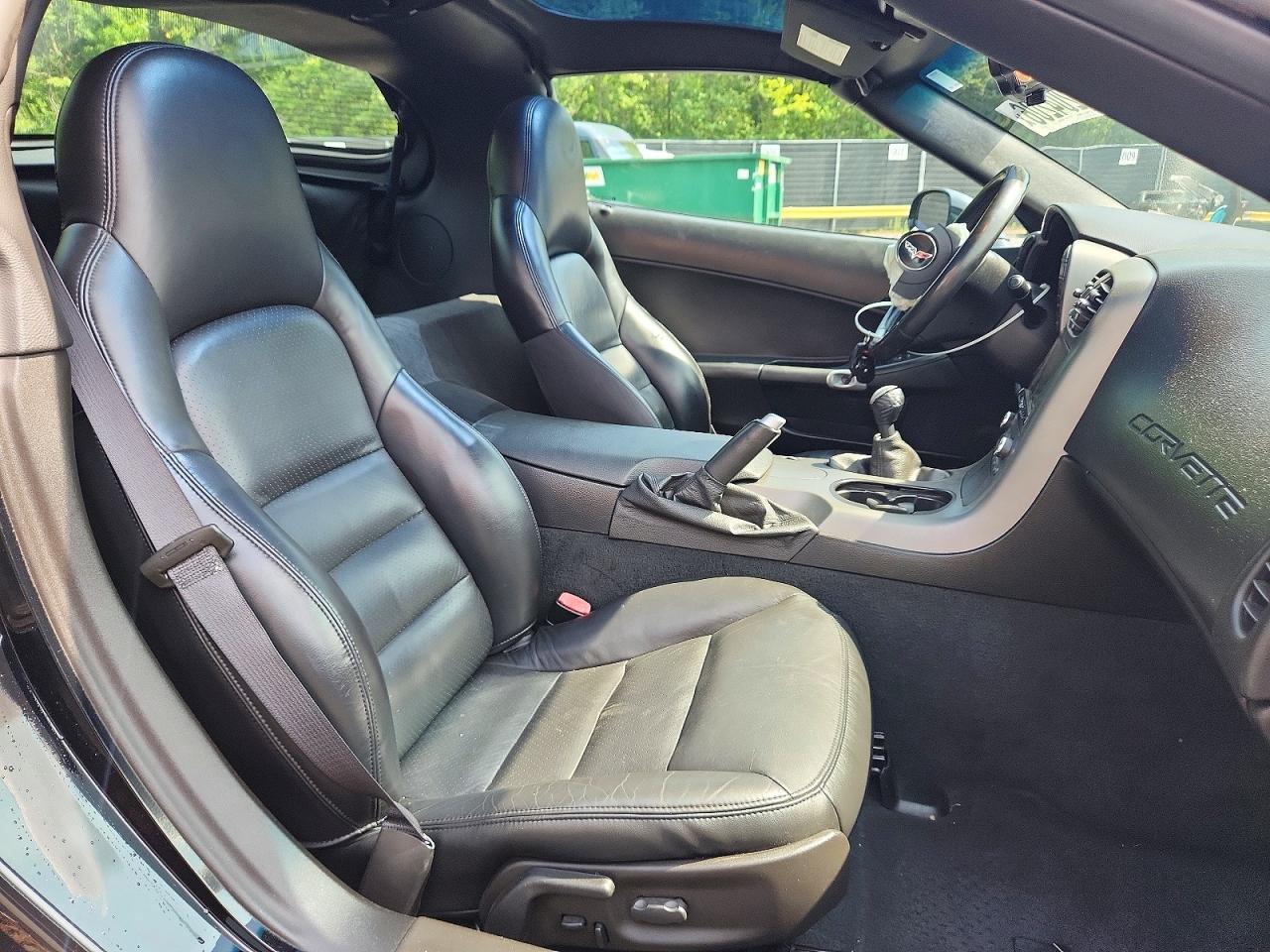 2007 Chevrolet Corvette Black vin: 1G1YY26U775139954