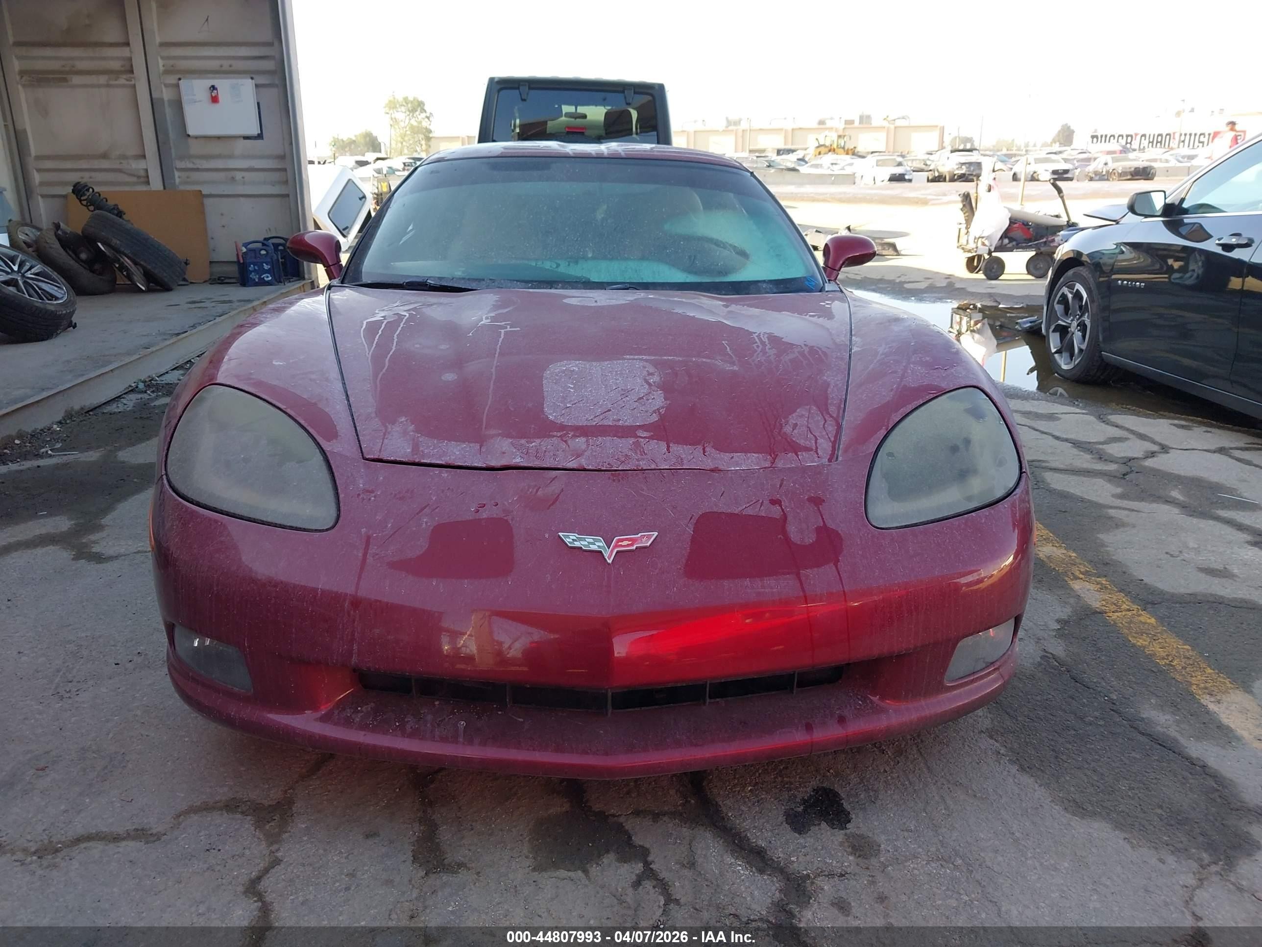 2006 Chevrolet Corvette   Red vin: 1G1YY26U965123219