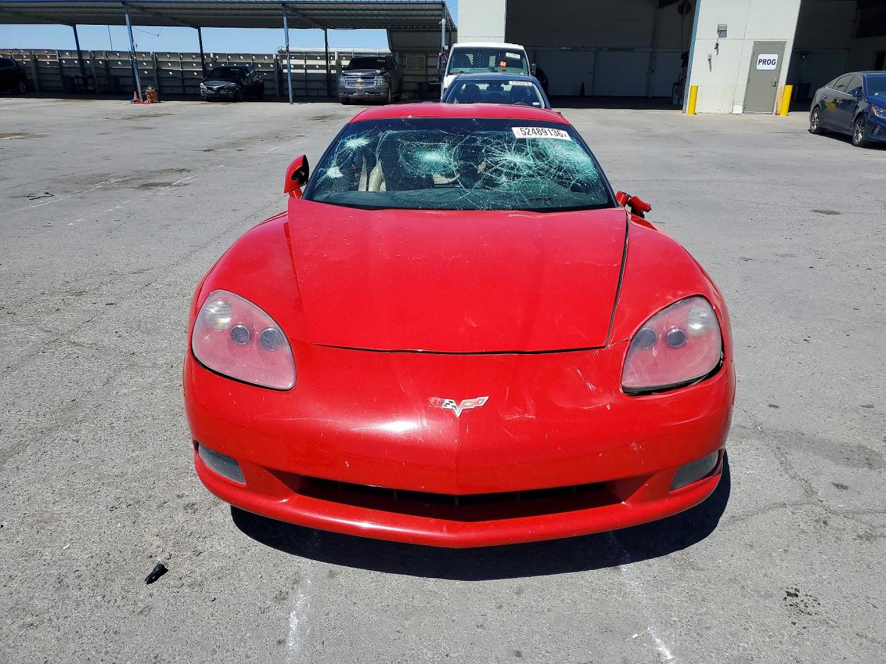 2006 Chevrolet Corvette Red vin: 1G1YY26UX65103769