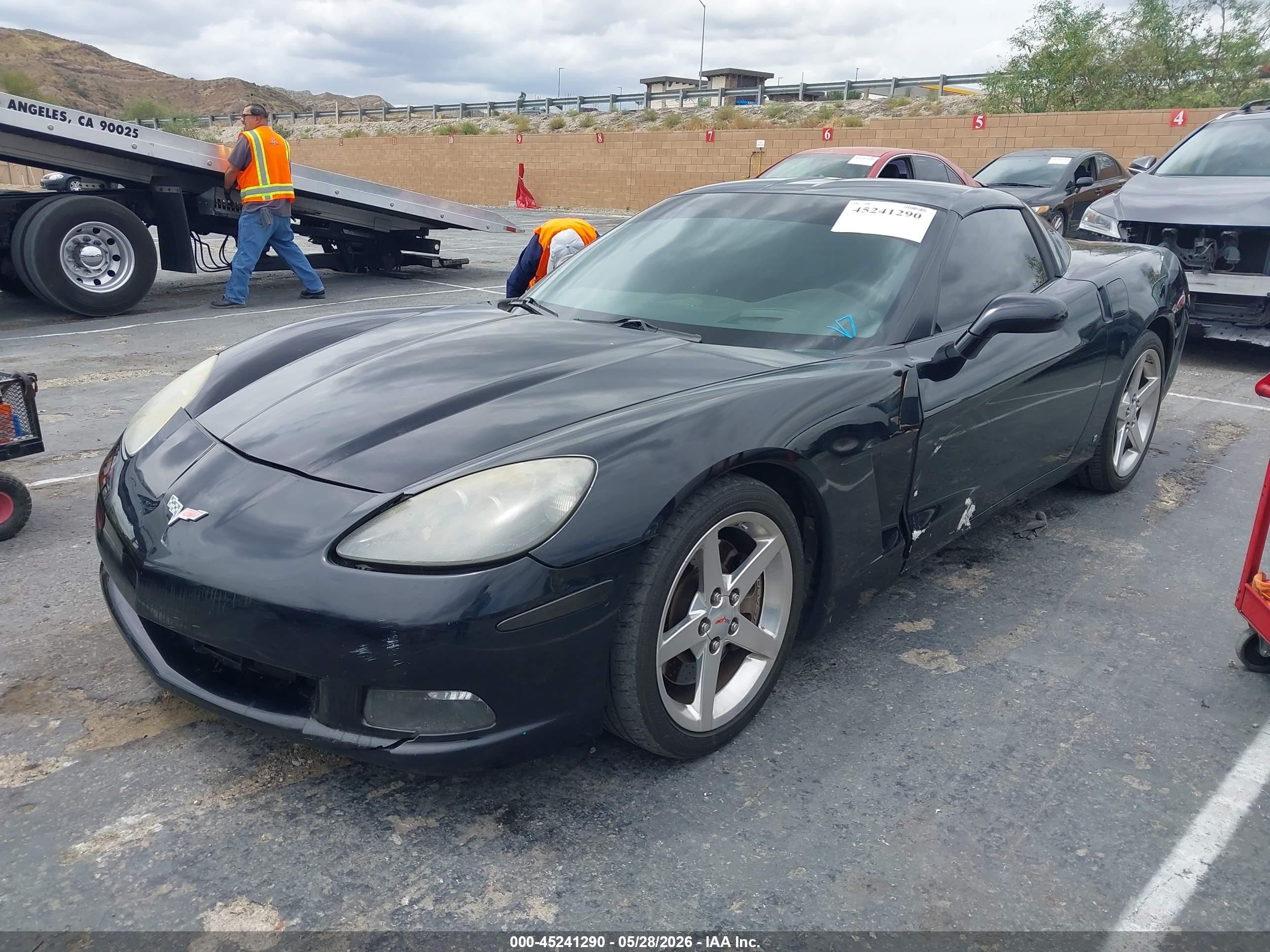 2006 Chevrolet Corvette   Black vin: 1G1YY26UX65126792