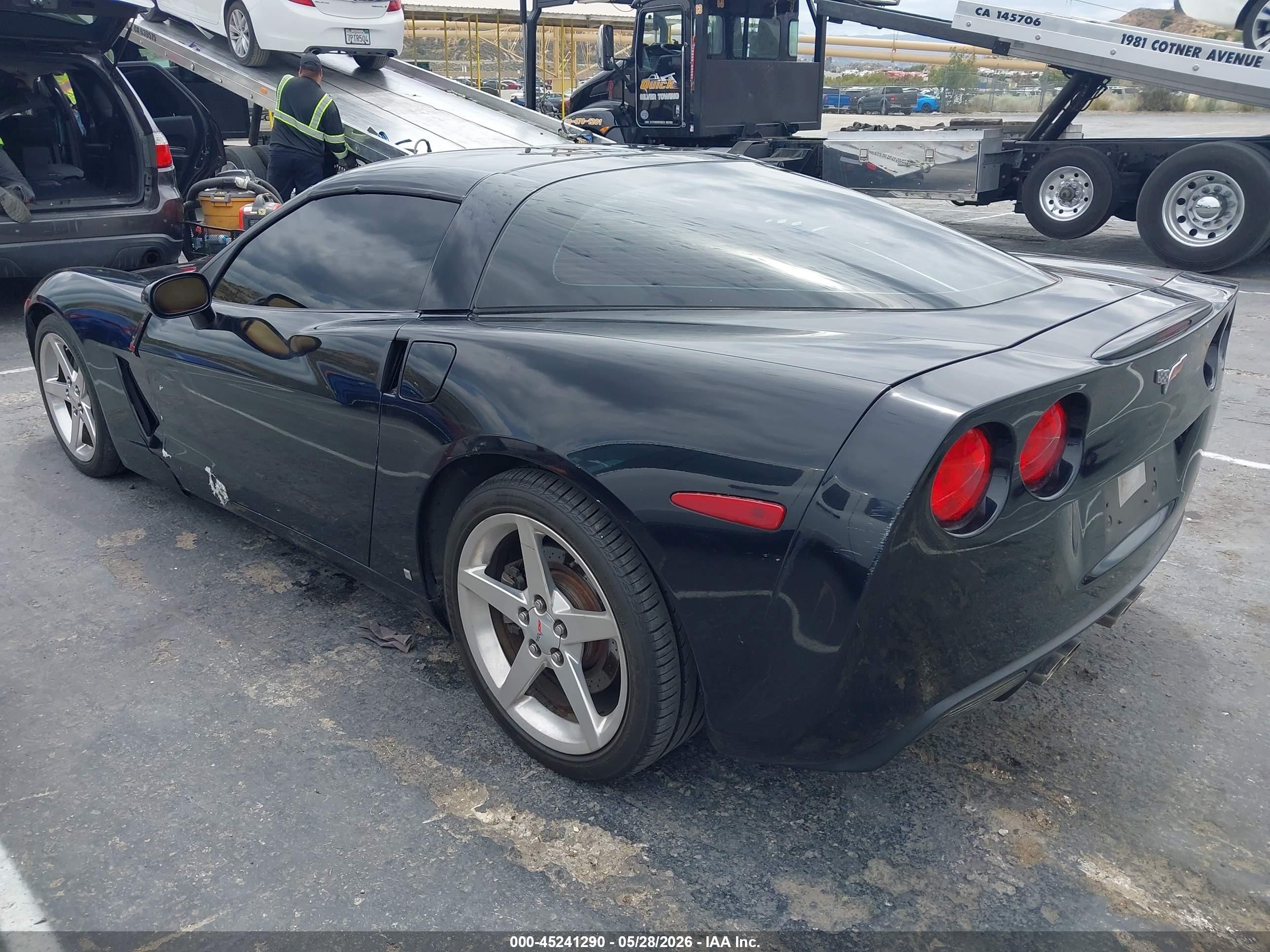 2006 Chevrolet Corvette   Black vin: 1G1YY26UX65126792