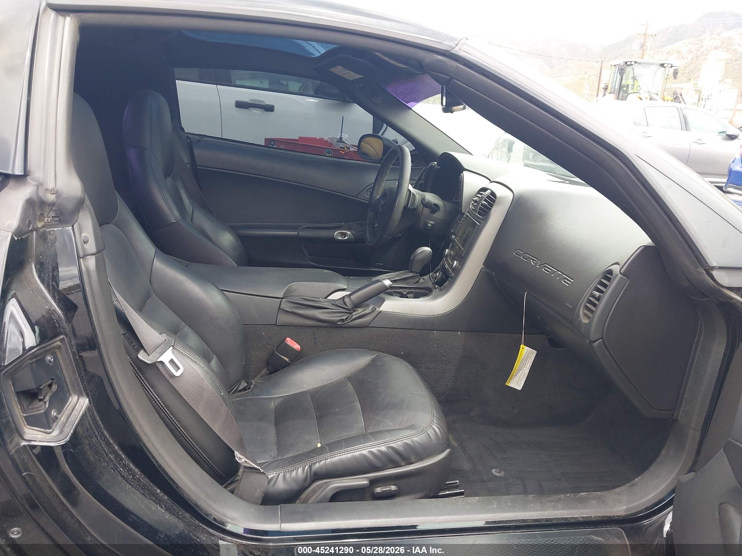 2006 Chevrolet Corvette   Black vin: 1G1YY26UX65126792