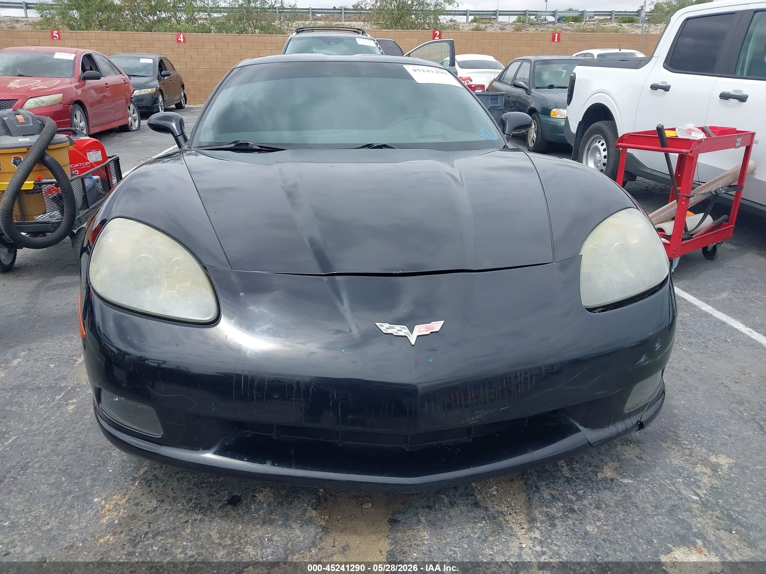 2006 Chevrolet Corvette   Black vin: 1G1YY26UX65126792