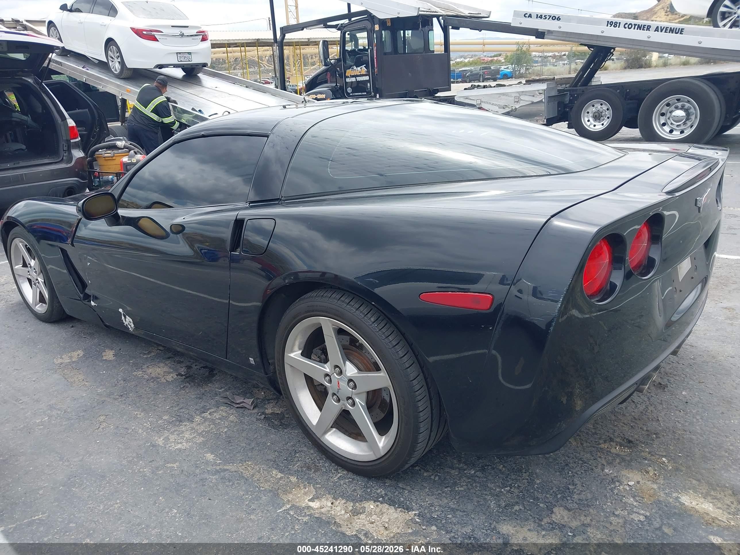 2006 Chevrolet Corvette   Black vin: 1G1YY26UX65126792