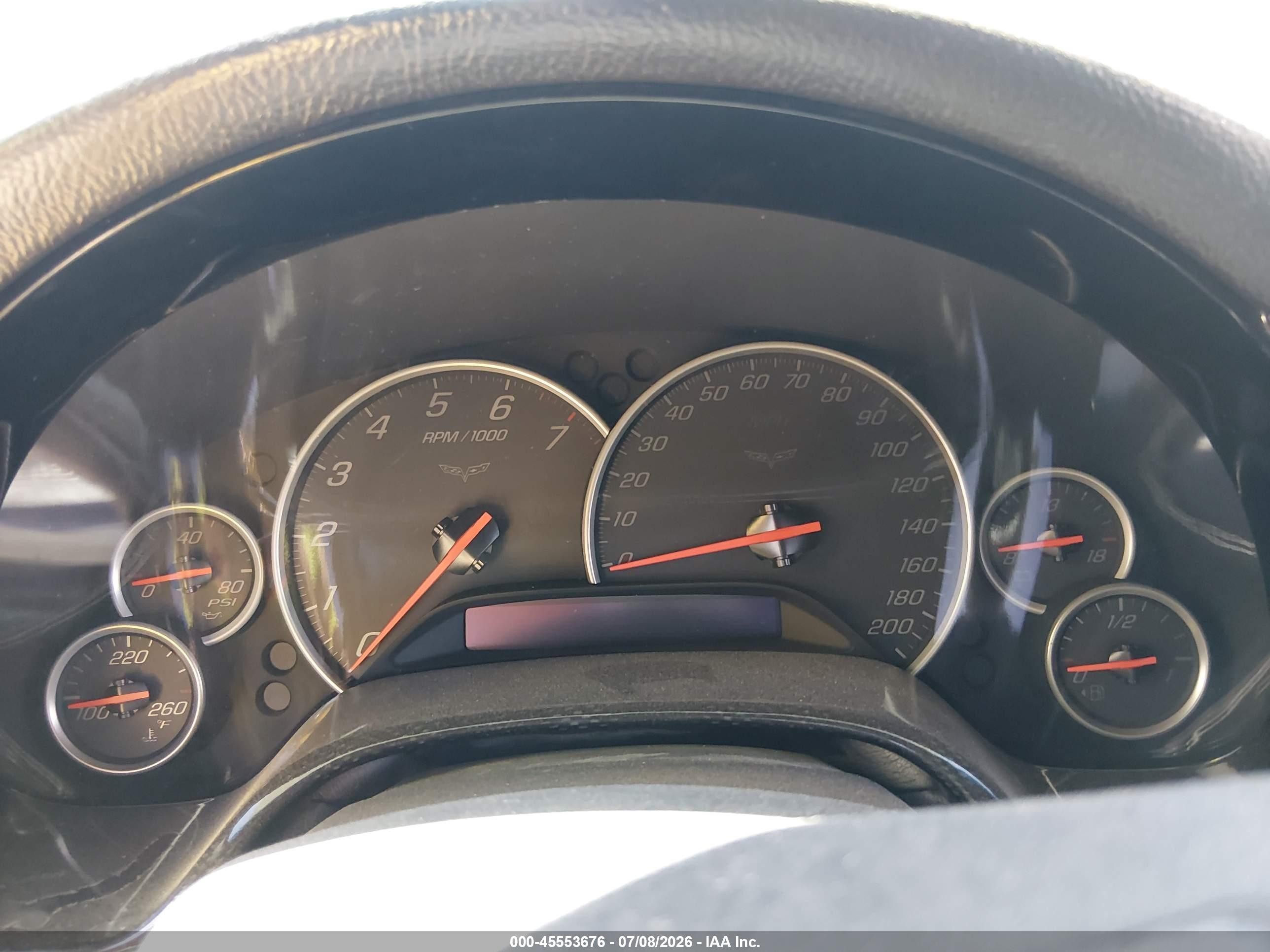 2006 Chevrolet Corvette   Желтый vin: 1G1YY26UX65129191