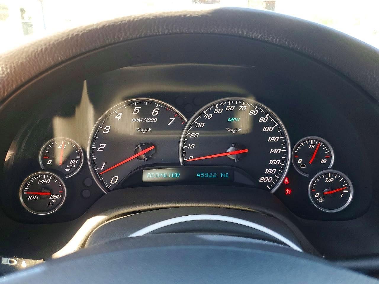 2007 Chevrolet Corvette Orange vin: 1G1YY26UX75104924