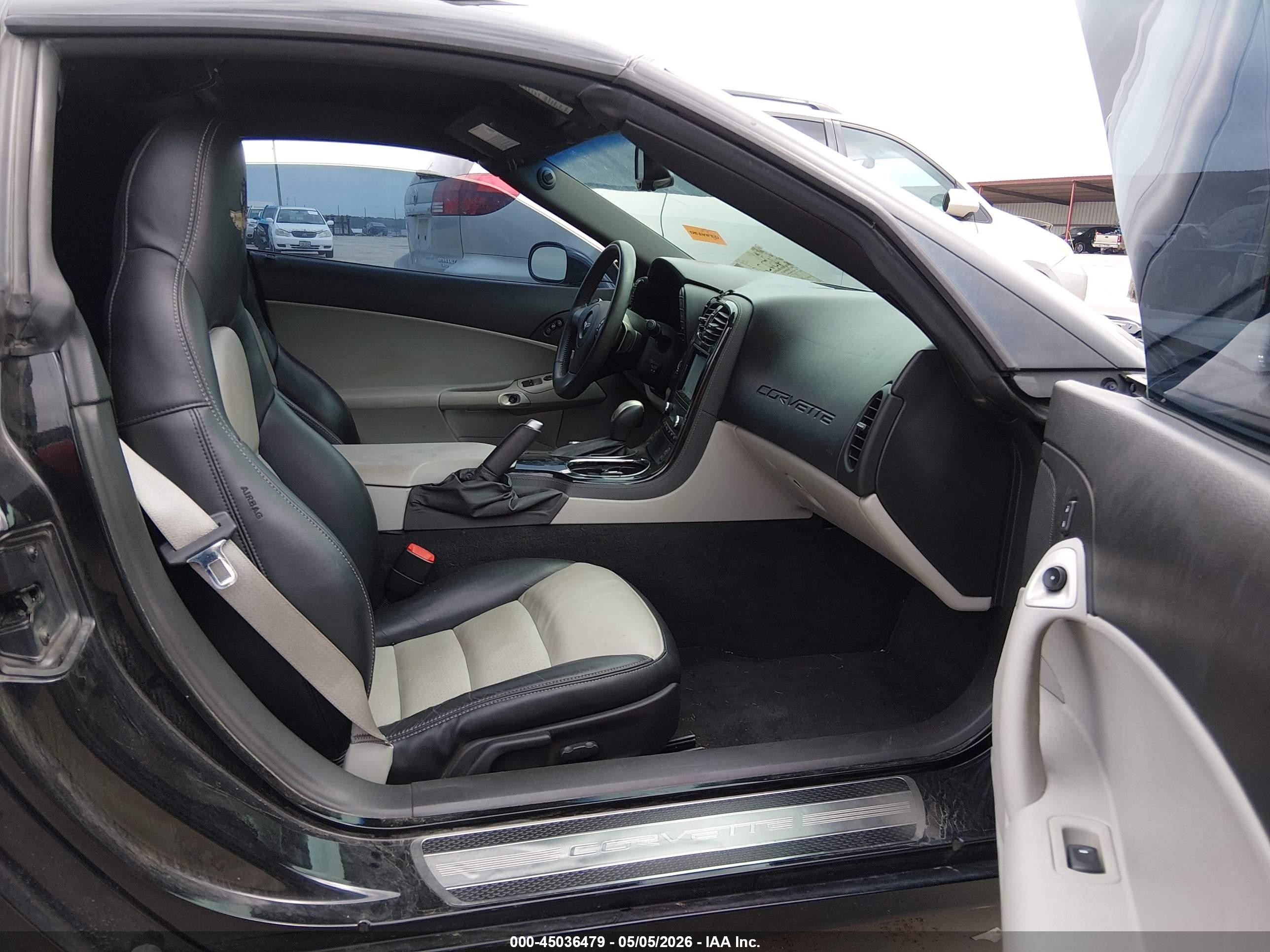 2008 Chevrolet Corvette   Black vin: 1G1YY26W085131603