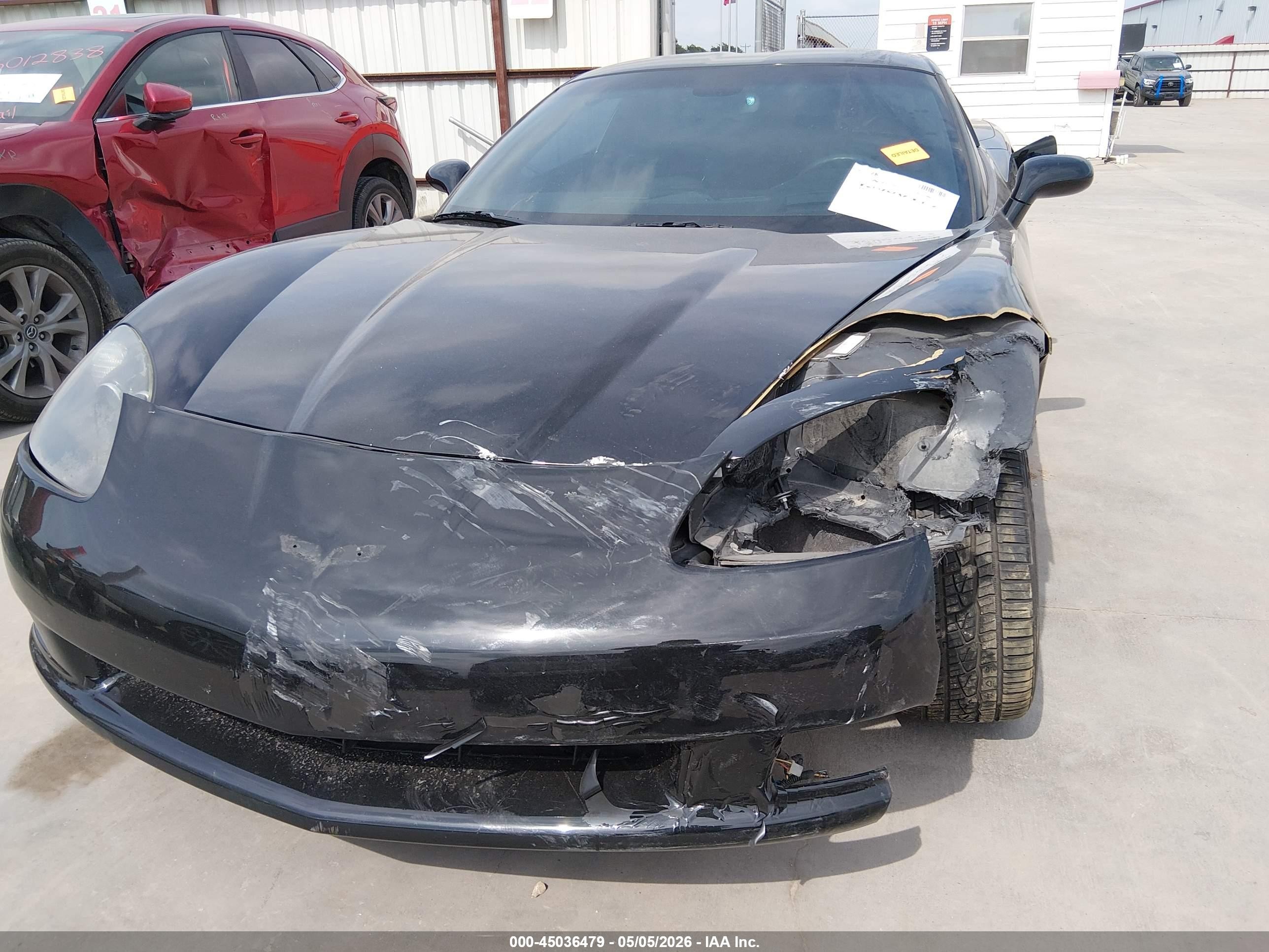 2008 Chevrolet Corvette   Black vin: 1G1YY26W085131603