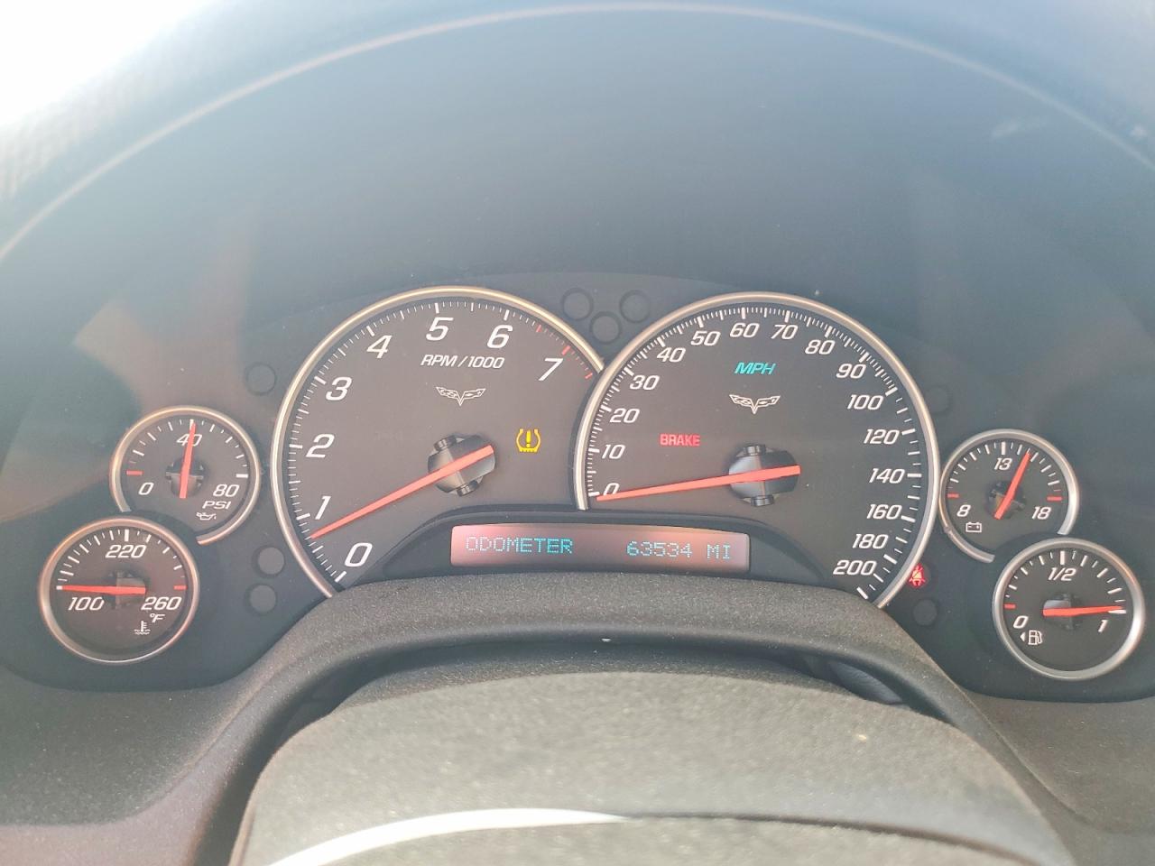 2008 Chevrolet Corvette Blue vin: 1G1YY26W285102782