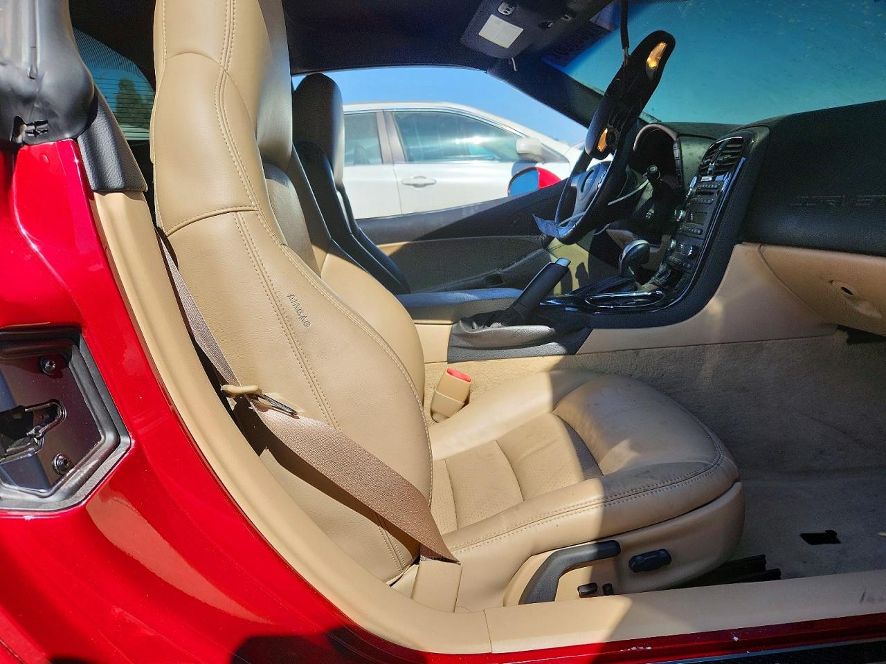 2008 Chevrolet Corvette Red vin: 1G1YY26W285125611