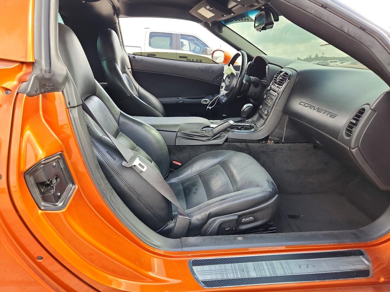2009 Chevrolet Corvette Orange vin: 1G1YY26W595104916