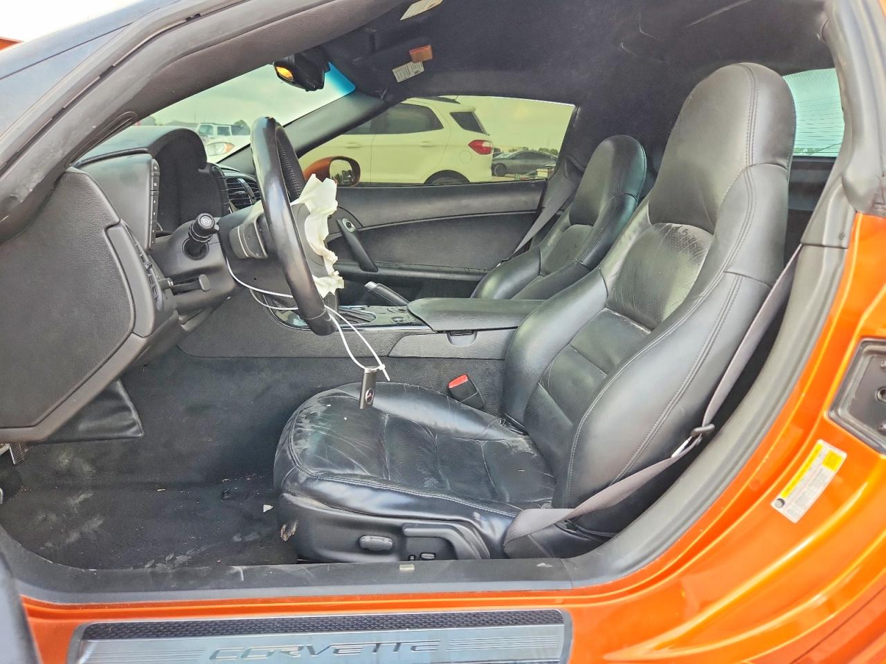 2009 Chevrolet Corvette Orange vin: 1G1YY26W595104916