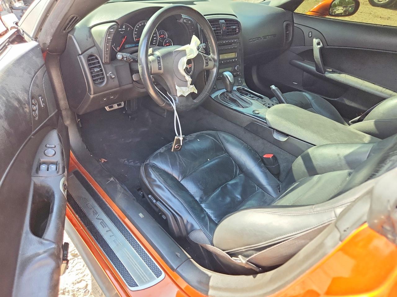 2009 Chevrolet Corvette Orange vin: 1G1YY26W595104916