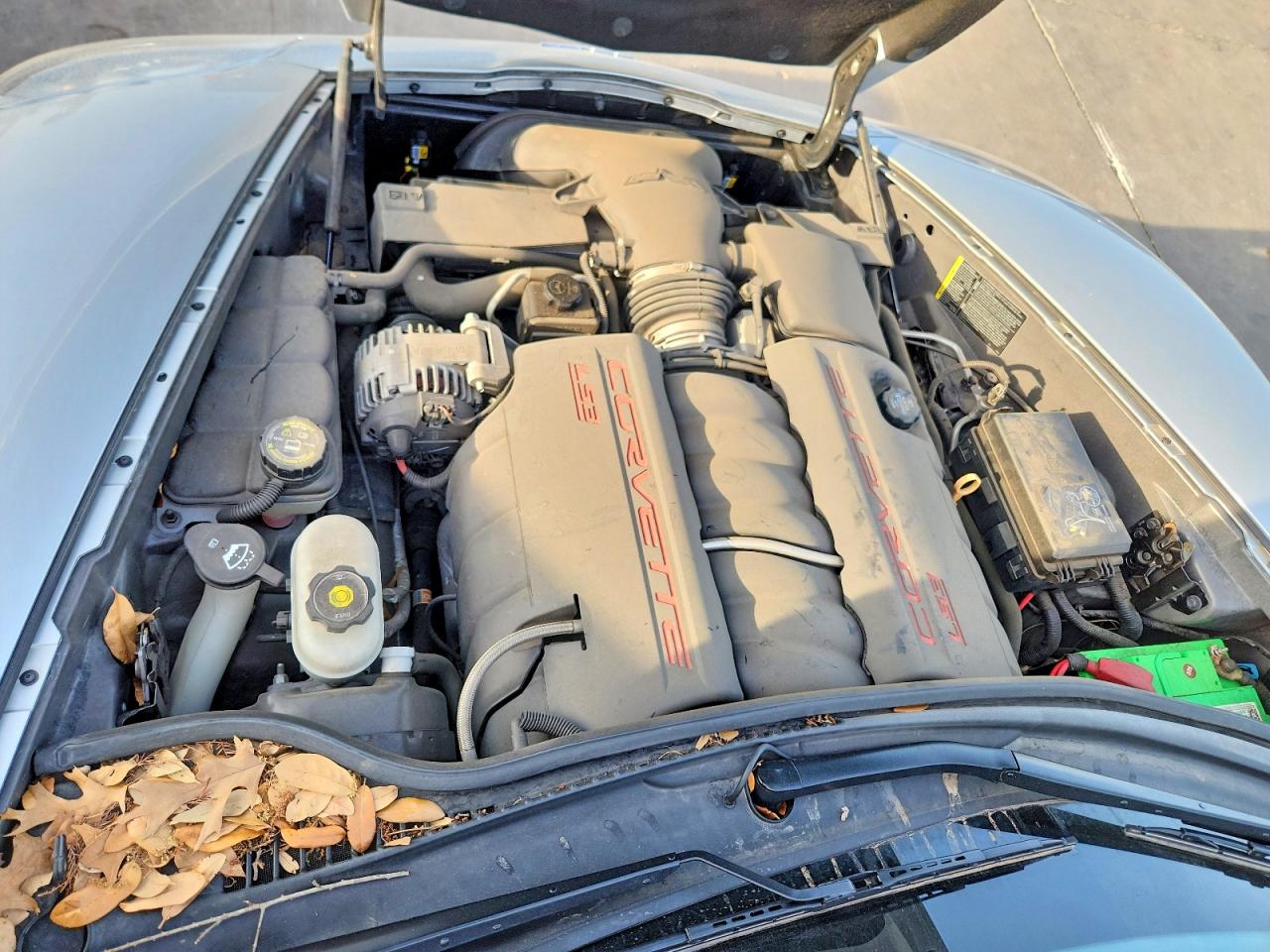 2009 Chevrolet Corvette Silver vin: 1G1YY26W695101295