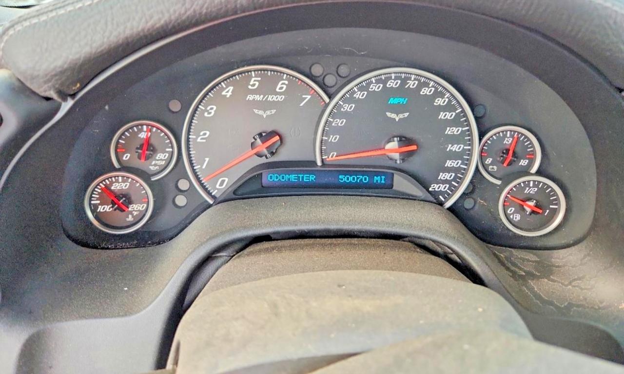 2009 Chevrolet Corvette Silver vin: 1G1YY26W695101295