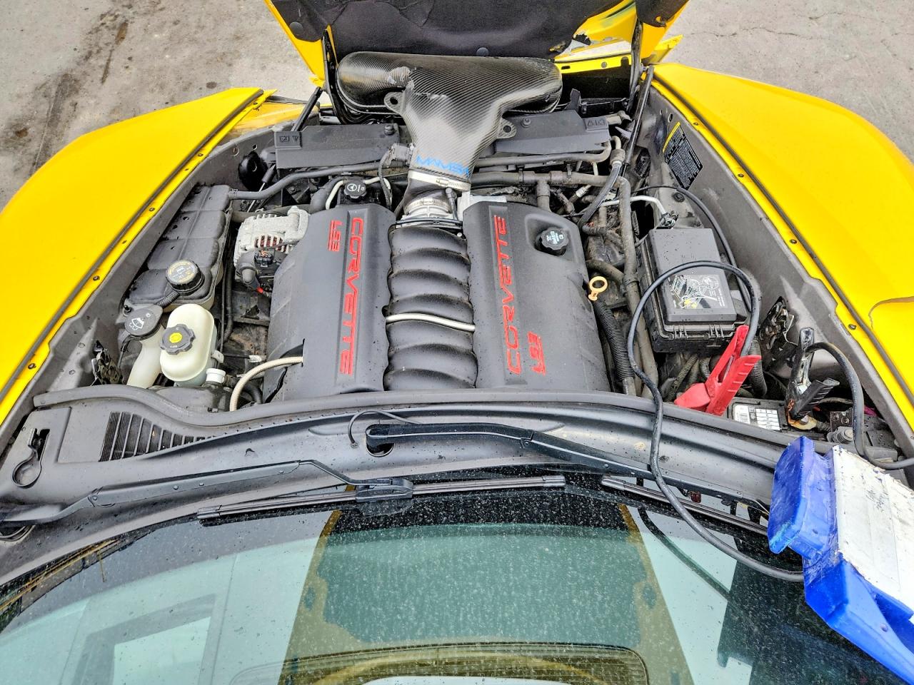 2009 Chevrolet Corvette Yellow vin: 1G1YY26W695109090