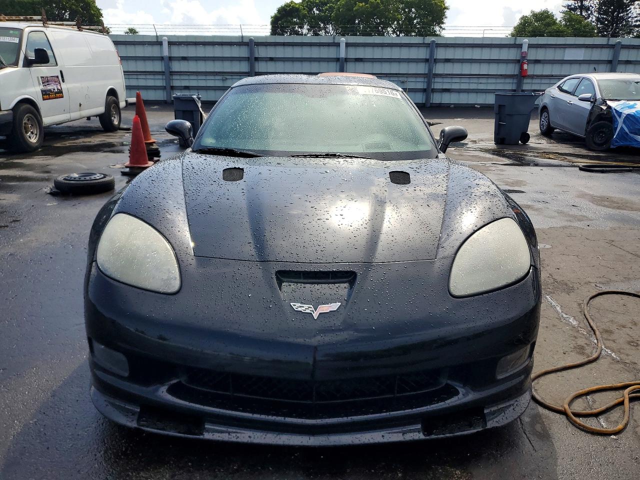 2009 Chevrolet Corvette Black vin: 1G1YY26W695109574