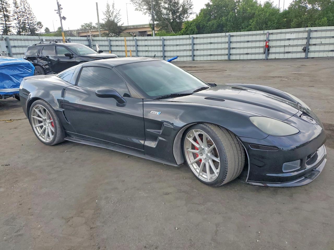 2009 Chevrolet Corvette Black vin: 1G1YY26W695109574