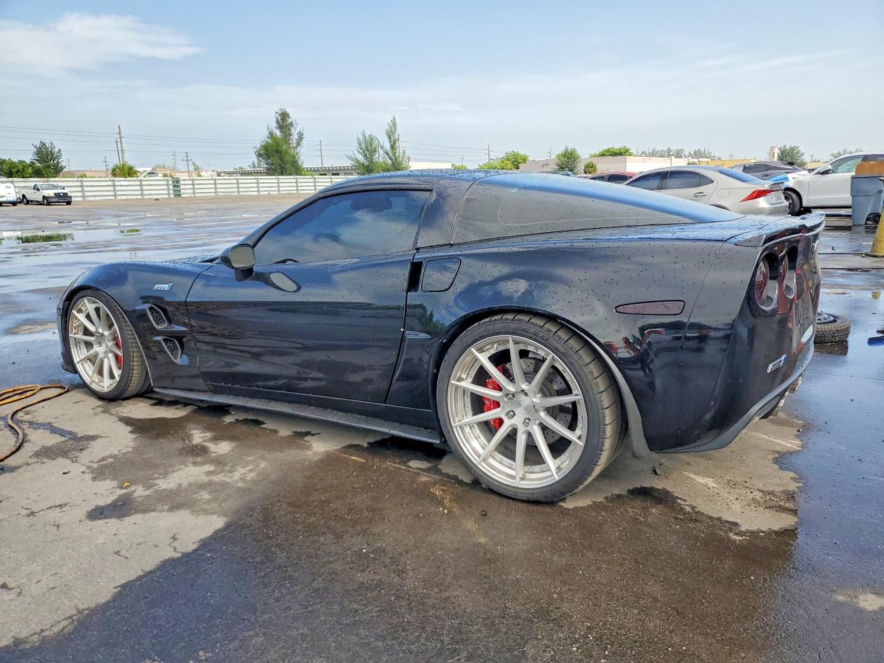2009 Chevrolet Corvette Black vin: 1G1YY26W695109574