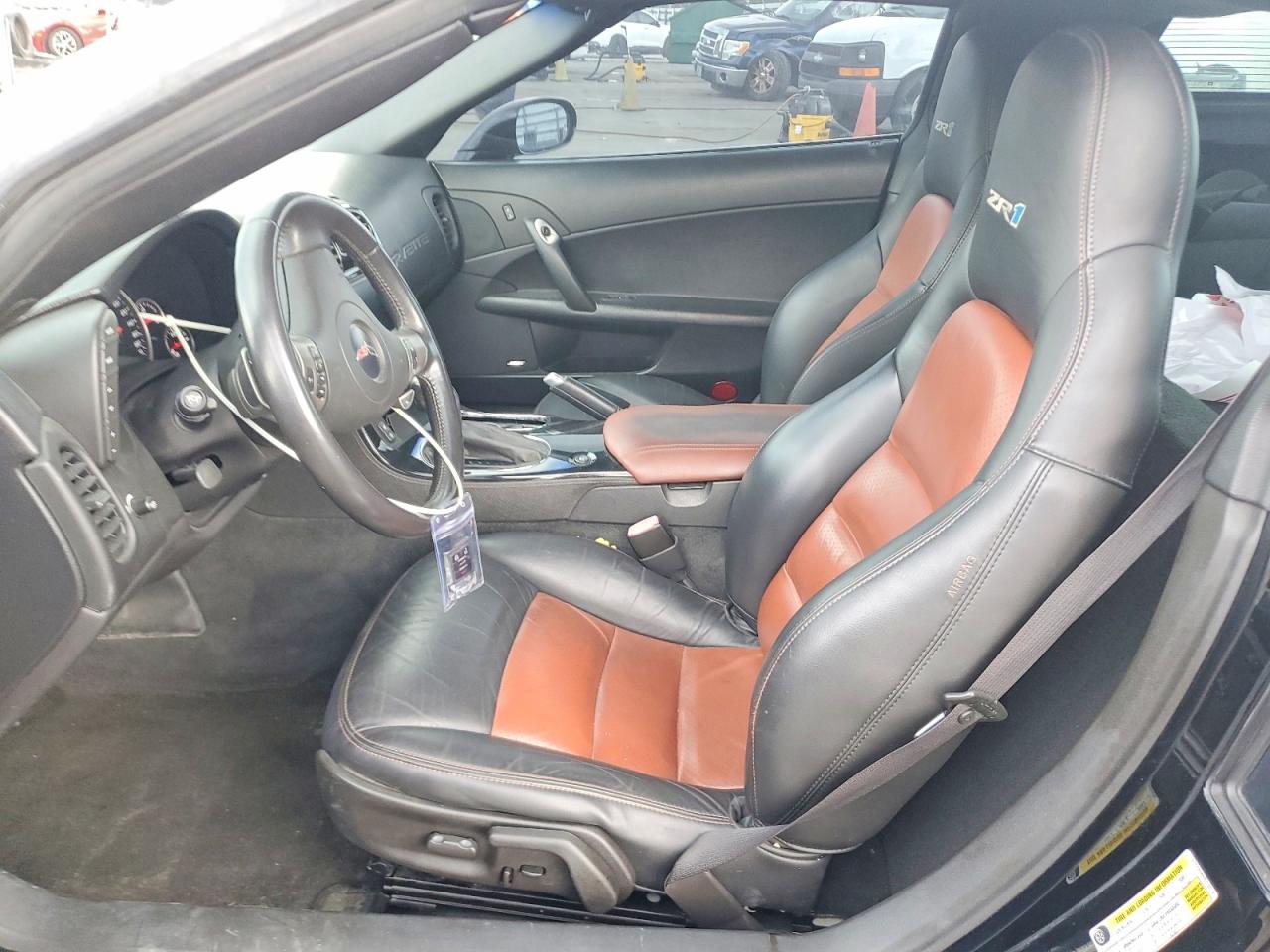 2009 Chevrolet Corvette Black vin: 1G1YY26W695109574