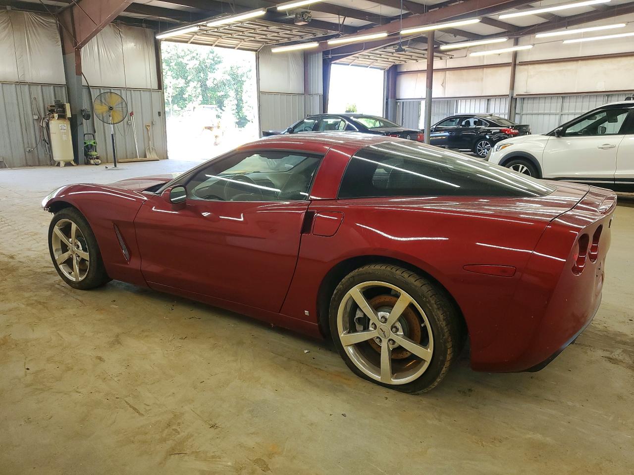 2009 Chevrolet Corvette Red vin: 1G1YY26W795112886