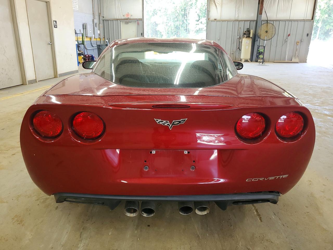 2009 Chevrolet Corvette Red vin: 1G1YY26W795112886